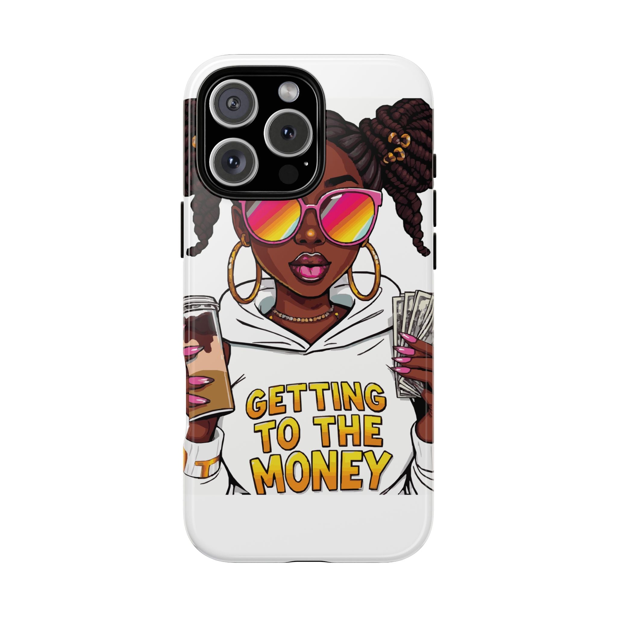 Stylish Phone Case with Bold Design, Fun Gift for Her, Customizable Cover, [...]