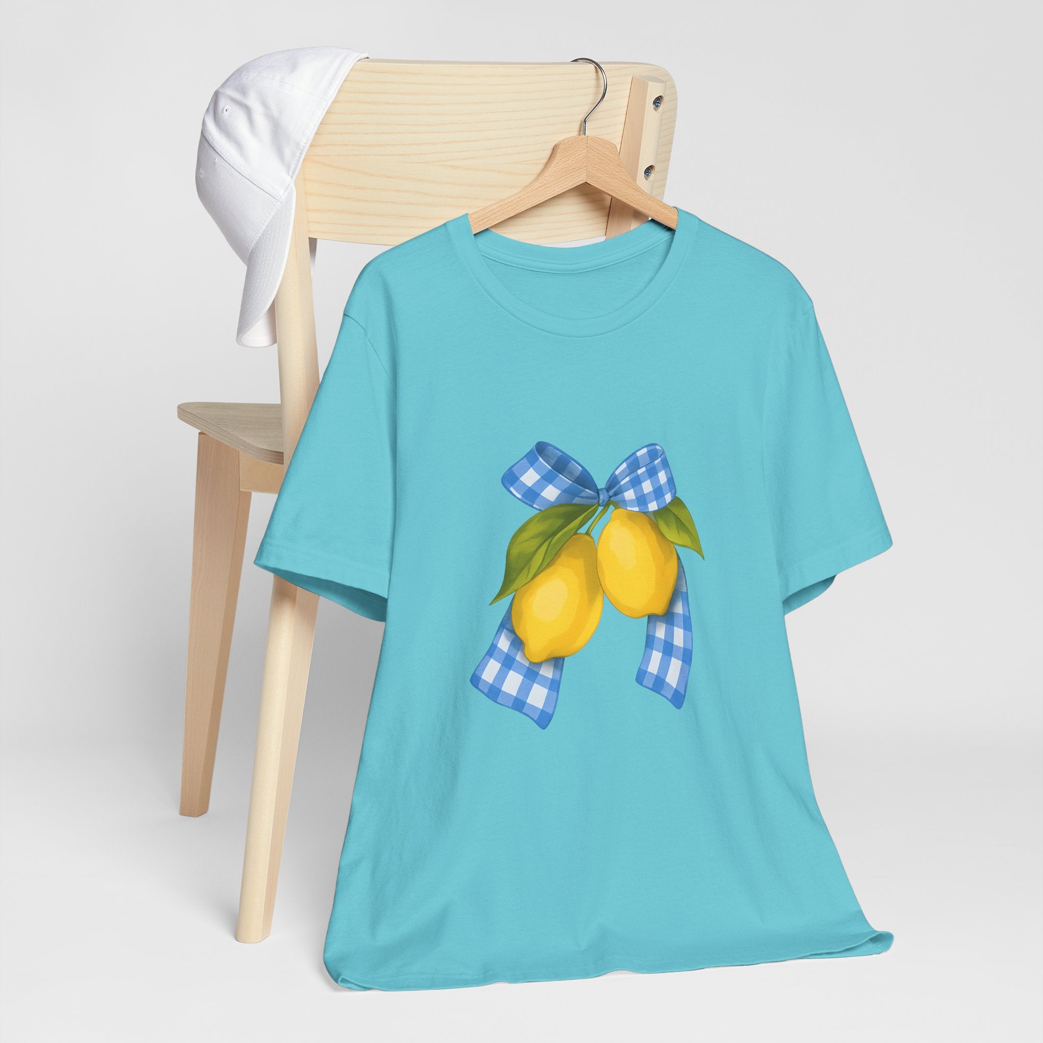 Lemon Blossom Unisex Tee - Summer Vibes, Farmhouse Style, Gifts for Her, Casual Wear, Garden Party Attire