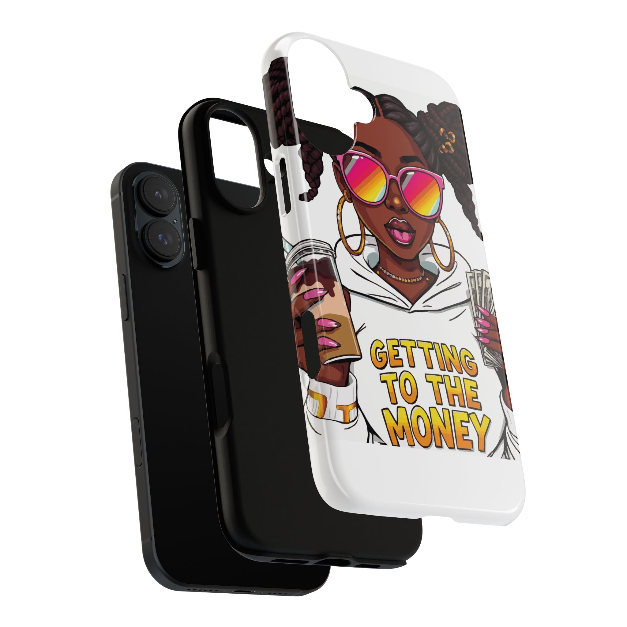 Stylish Phone Case with Bold Design, Fun Gift for Her, Customizable Cover, [...]