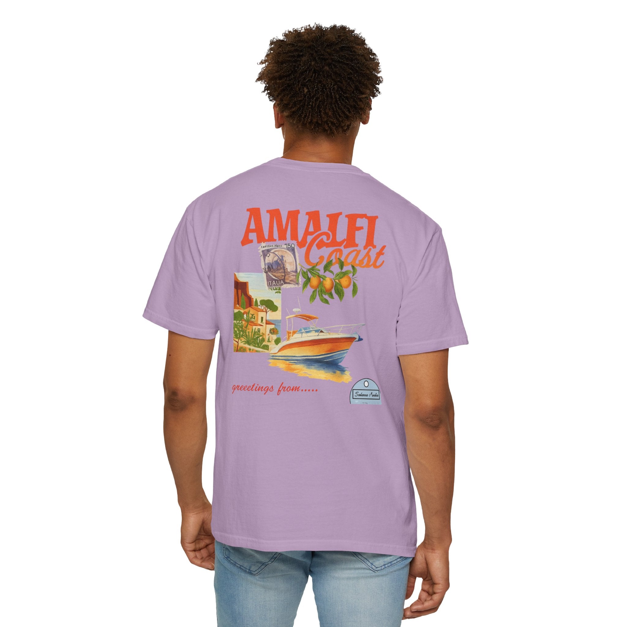 Amalfi Coast Vintage Unisex T-shirt - Stylish Travel Tee for Beach Lovers, Gifts for Her, Casual Summer Wear, Vacation Vibes