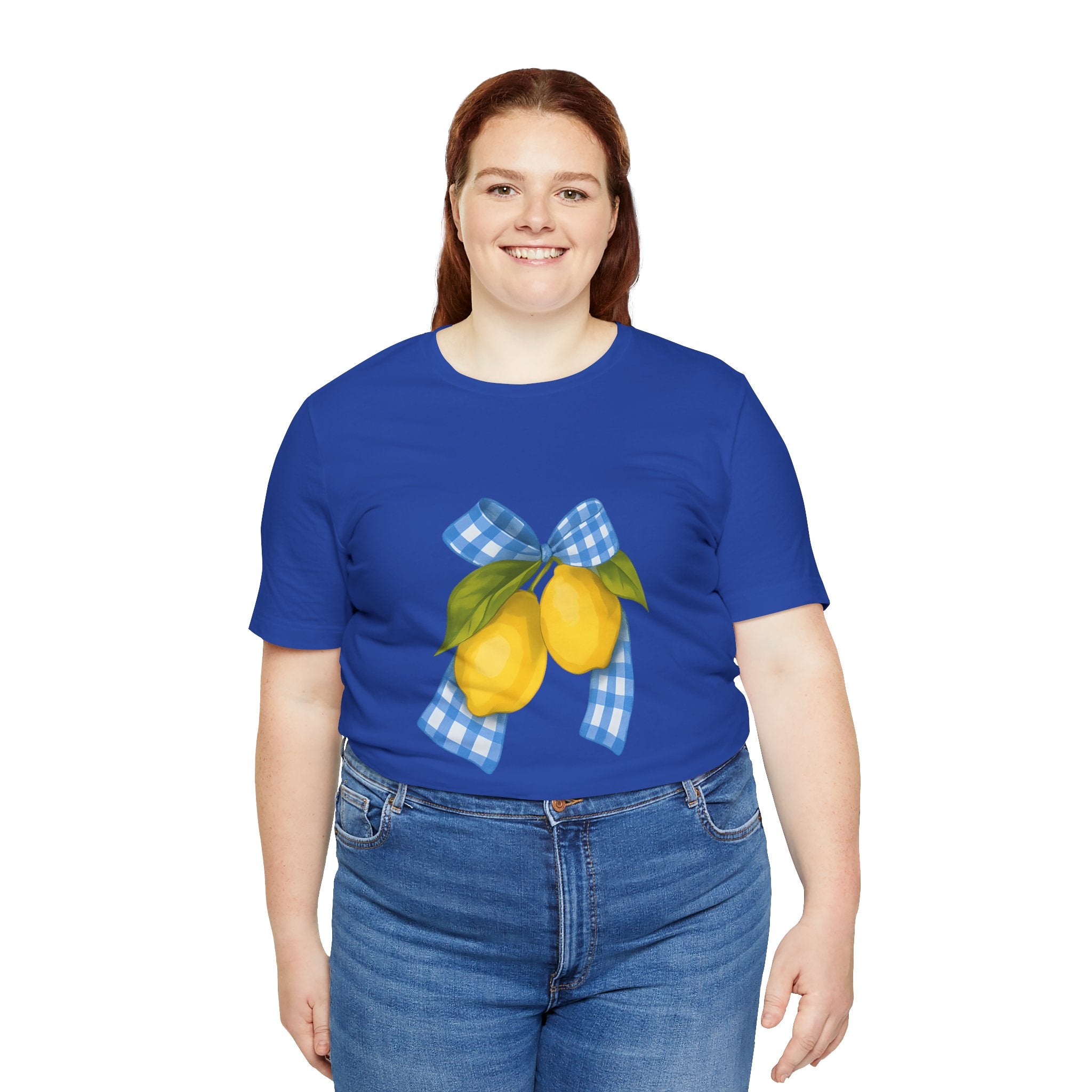 Lemon Blossom Unisex Tee - Summer Vibes, Farmhouse Style, Gifts for Her, Casual Wear, Garden Party Attire