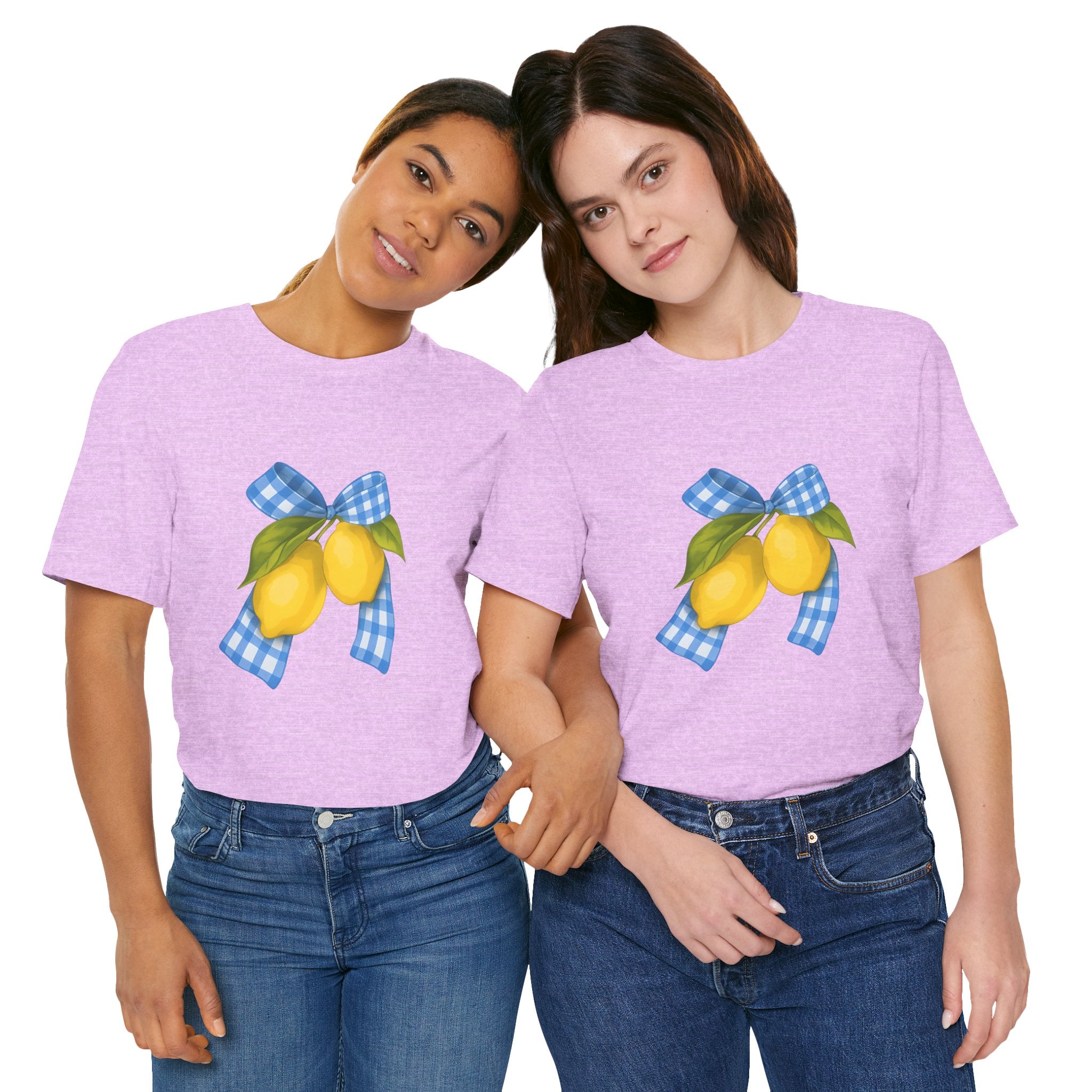Lemon Blossom Unisex Tee - Summer Vibes, Farmhouse Style, Gifts for Her, Casual Wear, Garden Party Attire