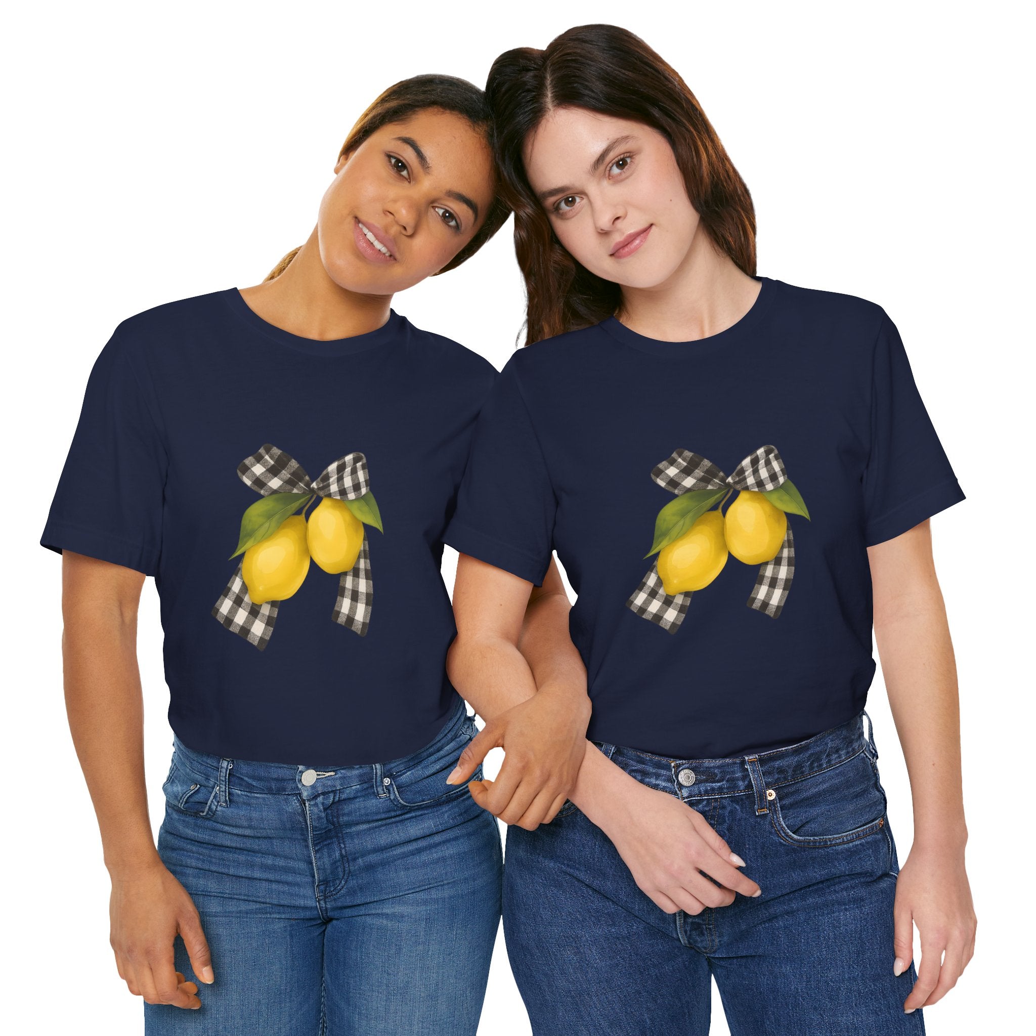 Lemon Print Unisex Tee - Perfect for Summer Parties, Gifts, Everyday wear, Festivals, and Home Decor