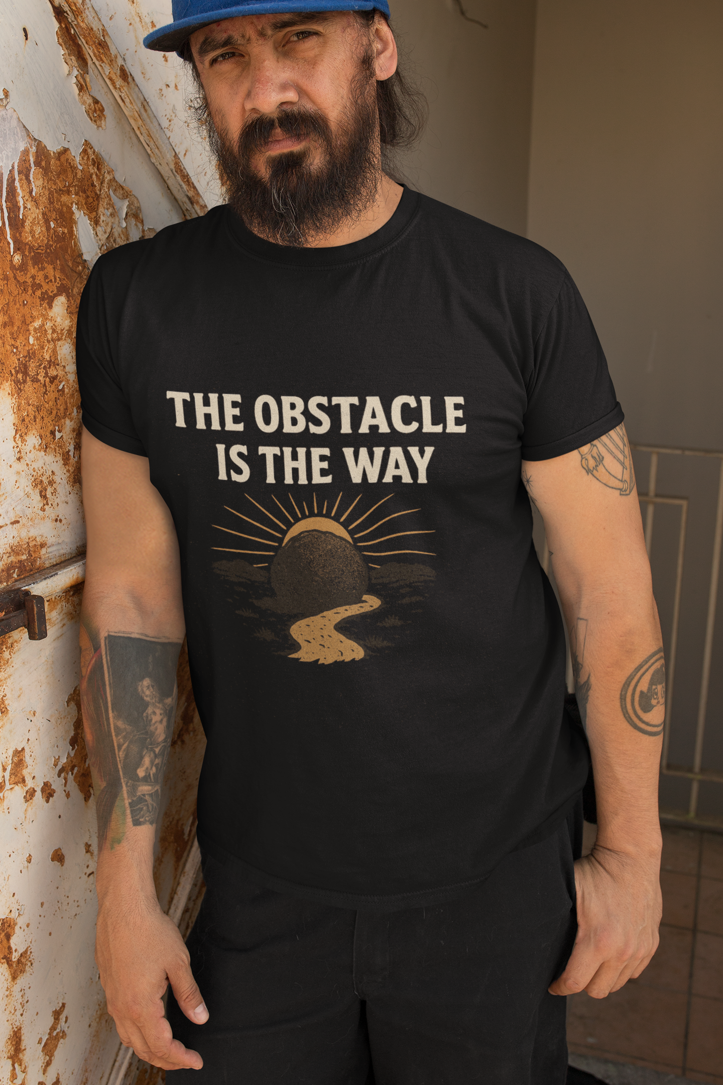 Graphic T-Shirt - The Obstacle is the Way