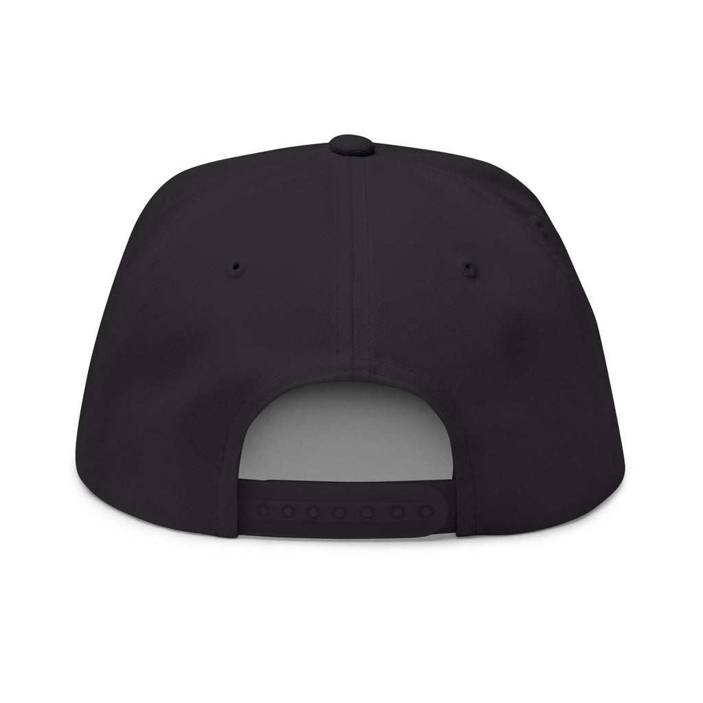 Stylish Embroidered Flat Bill Cap - Customizable, Trendy Hat for Everyday Use, Sports, Gifts, and Festivals