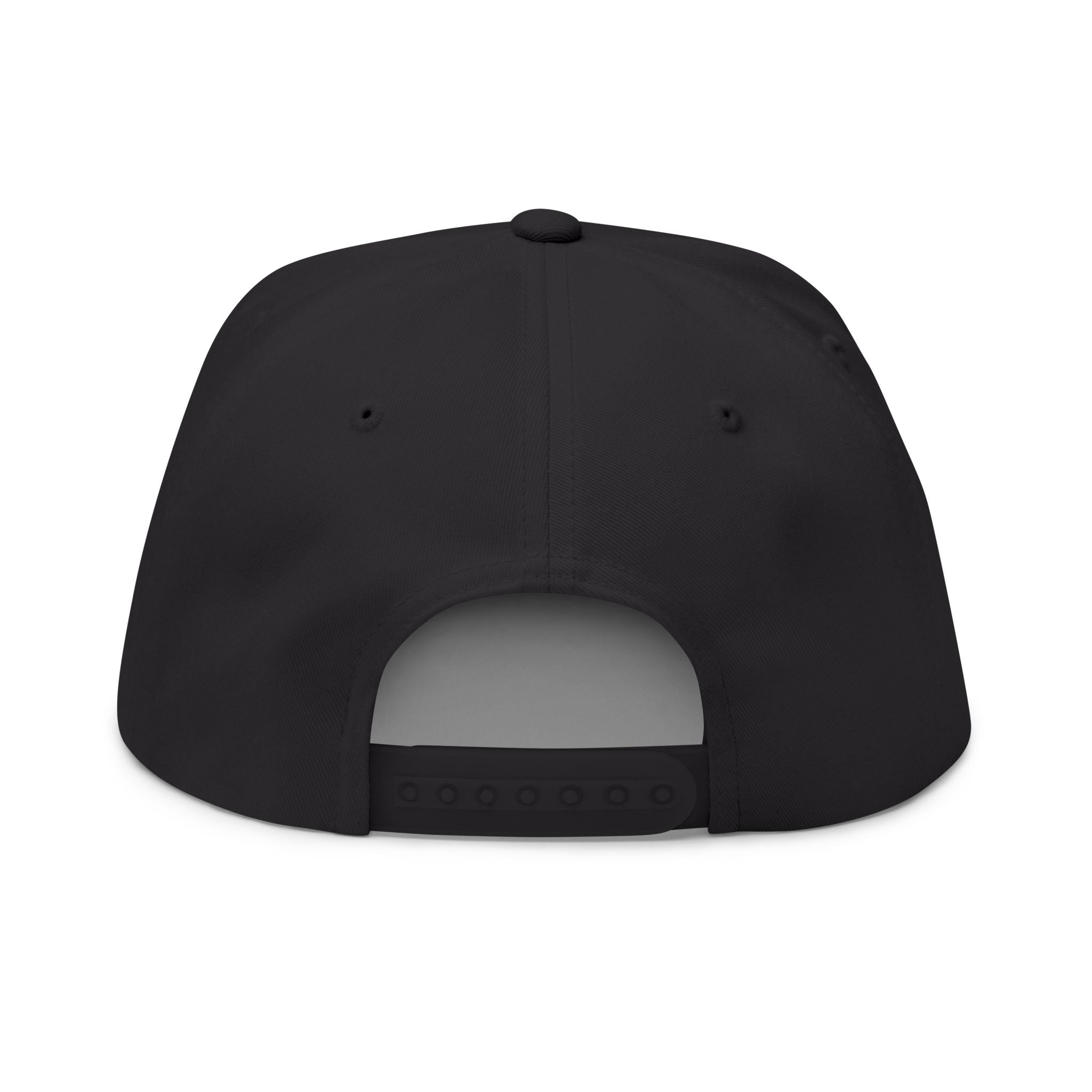 Stylish Embroidered Flat Bill Cap - Customizable, Trendy Hat for Everyday Use, Sports, Gifts, and Festivals