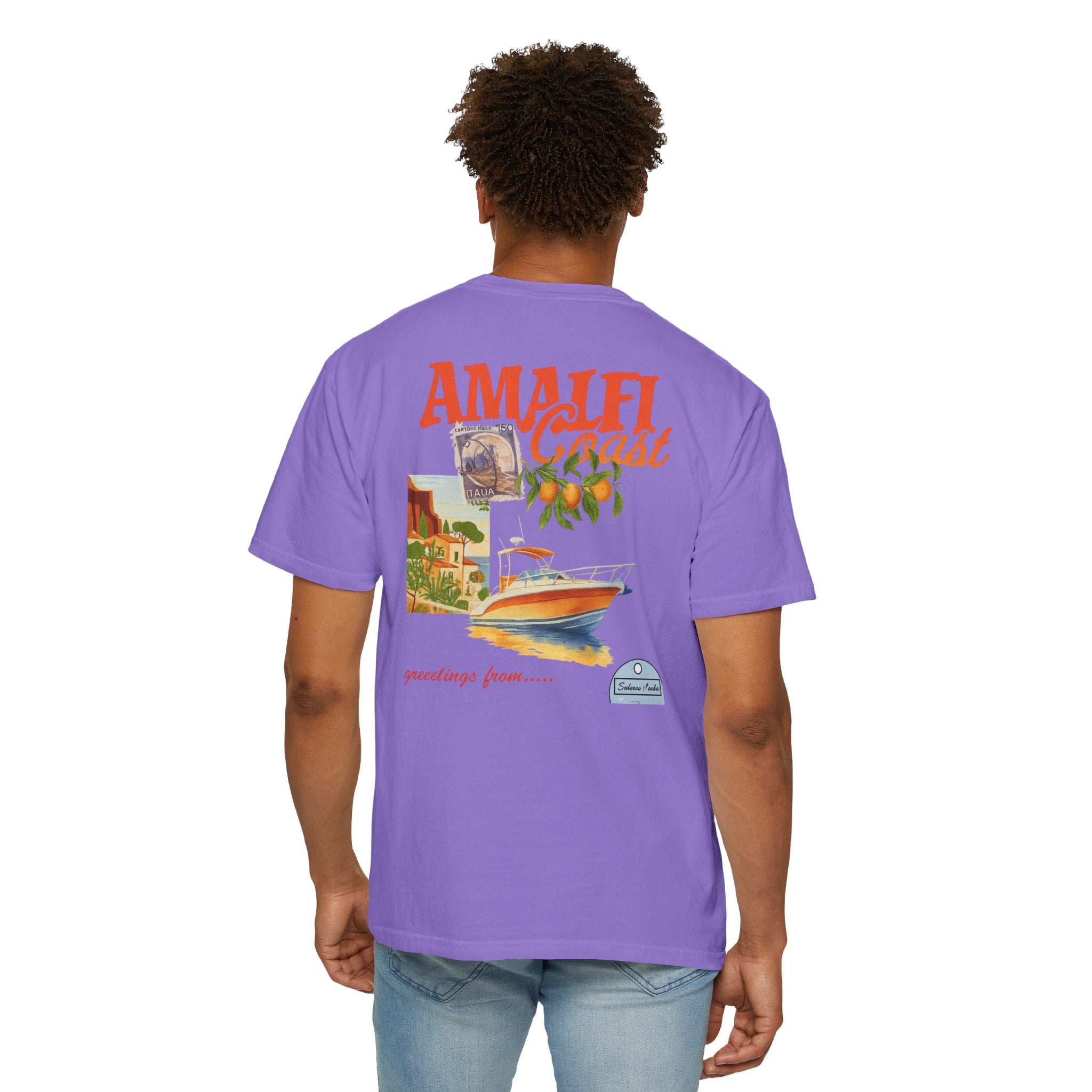 Amalfi Coast Vintage Unisex T-shirt - Stylish Travel Tee for Beach Lovers, Gifts for Her, Casual Summer Wear, Vacation Vibes