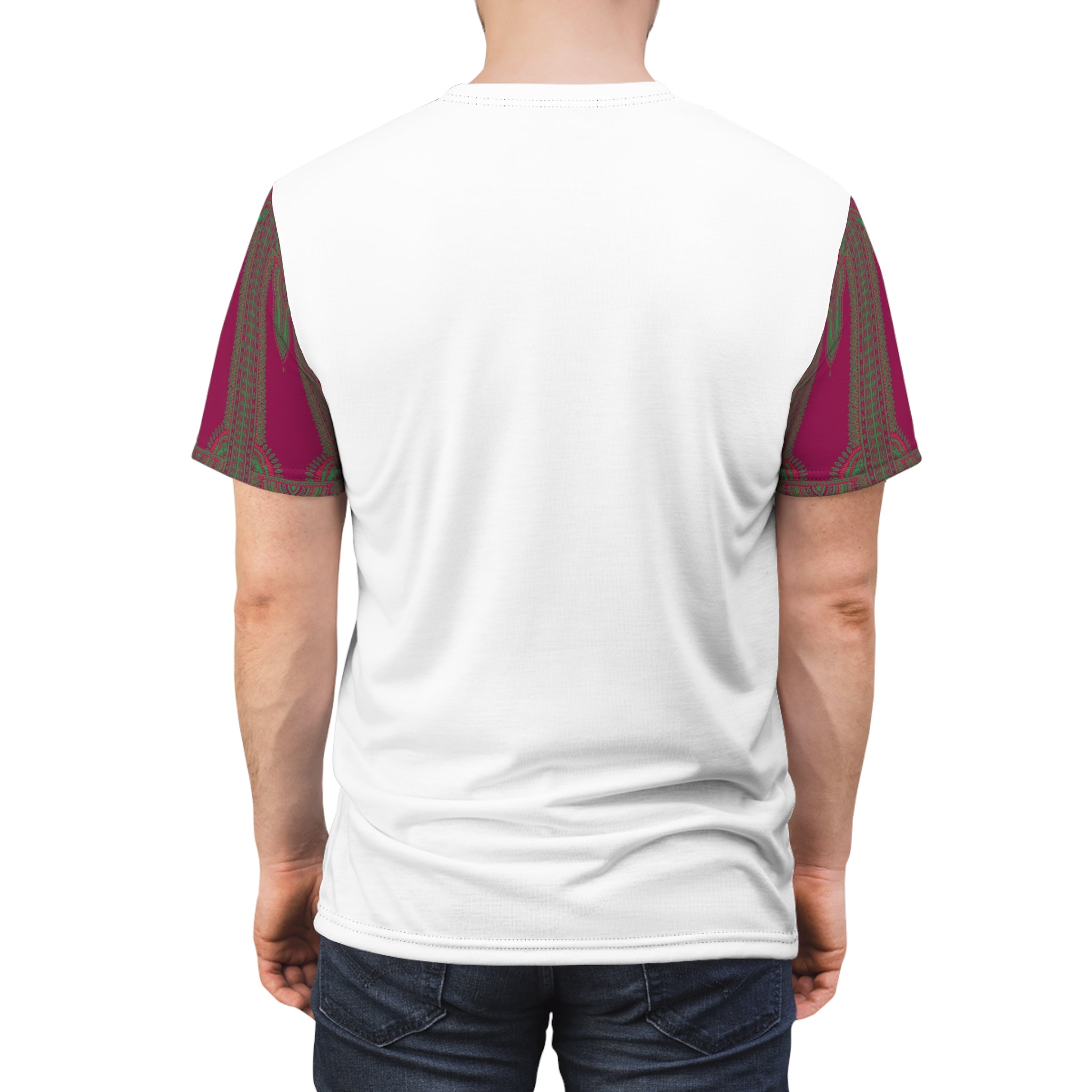 Ankara Sleeves Unisex Tee