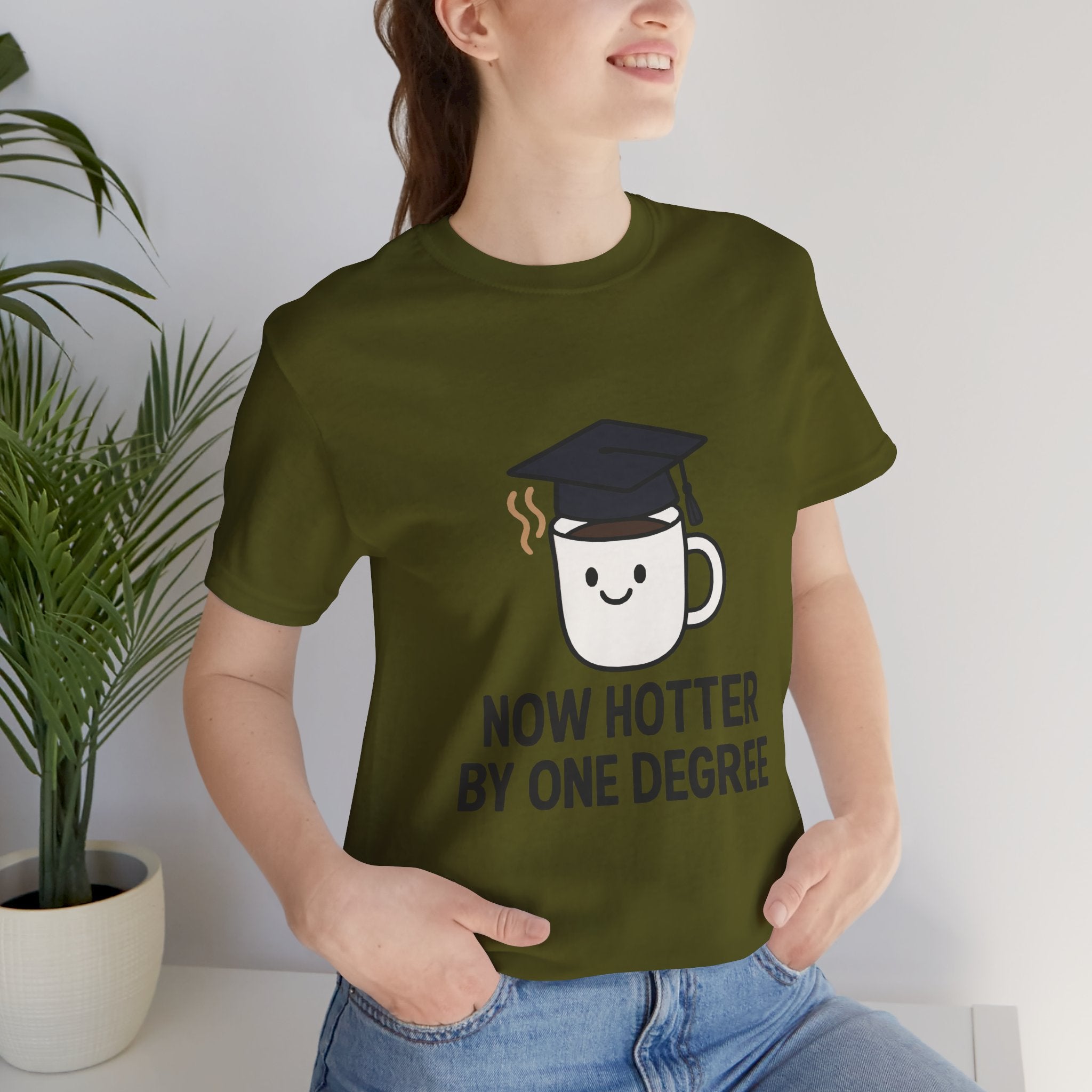Graduating Quote T-Shirt, Funny Grad Tee, Unisex Jersey Shirt, Sarcastic Graduation Gift, College Humor Top