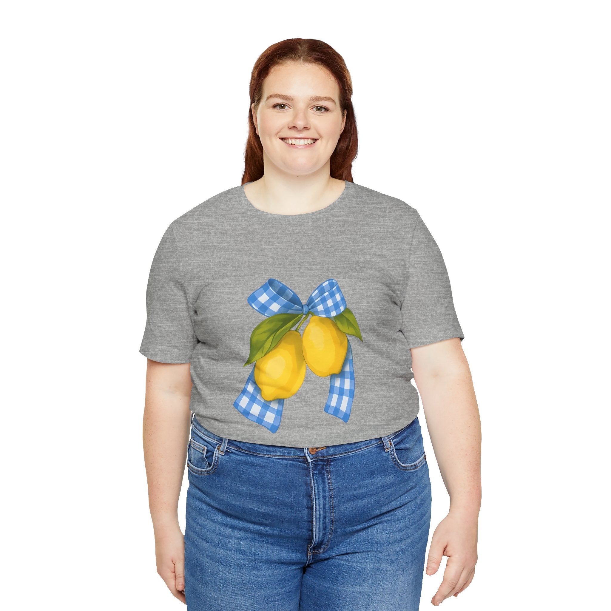 Lemon Blossom Unisex Tee - Summer Vibes, Farmhouse Style, Gifts for Her, Casual Wear, Garden Party Attire