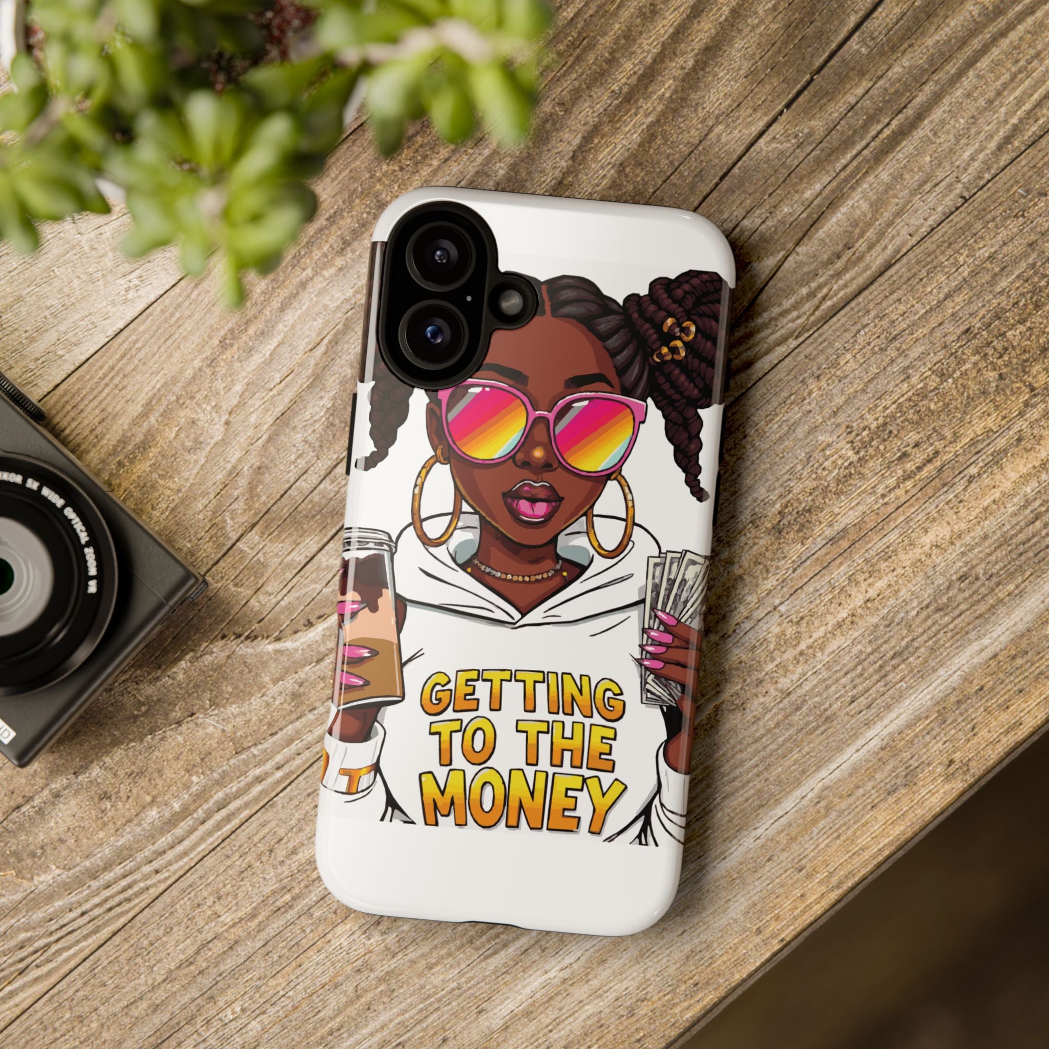 Stylish Phone Case with Bold Design, Fun Gift for Her, Customizable Cover, [...]