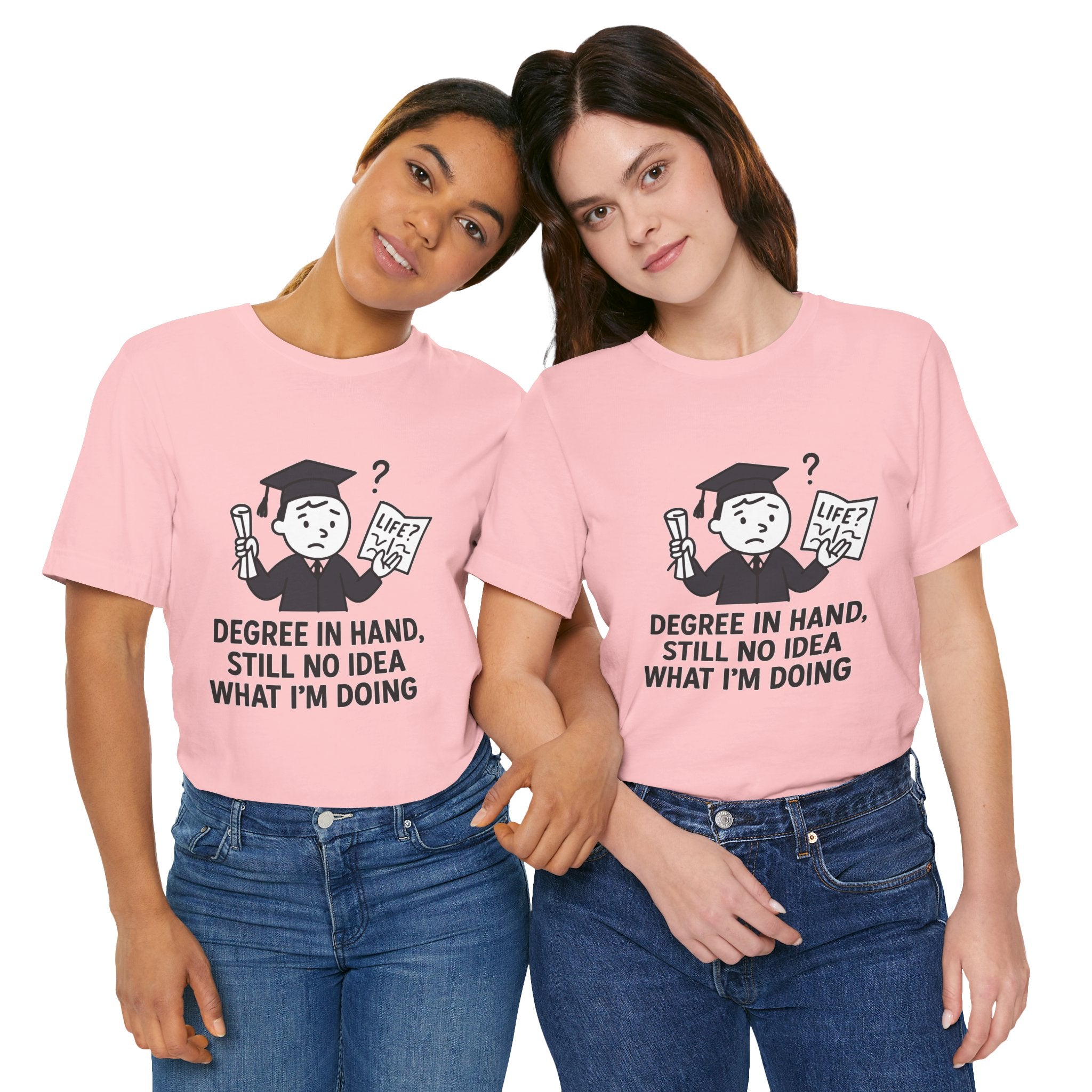 Graduation Humor Tee | Unisex Jersey Short Sleeve Shirt, Funny Graduation Gift, College Shirt, Life After Degree Tee, Graduate T-Shirt