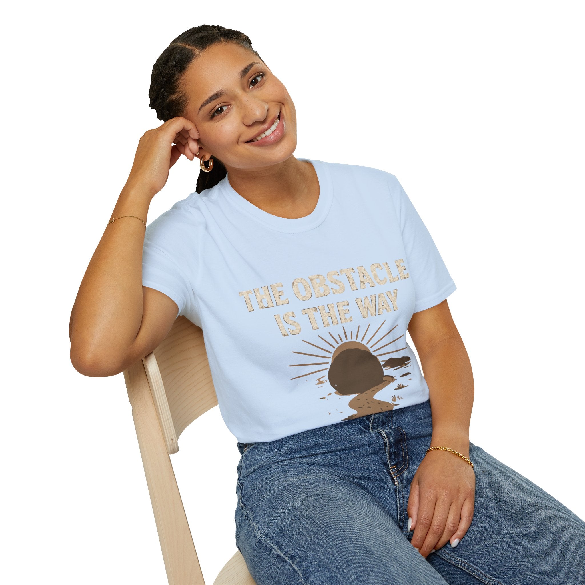 Graphic T-Shirt - The Obstacle is the Way