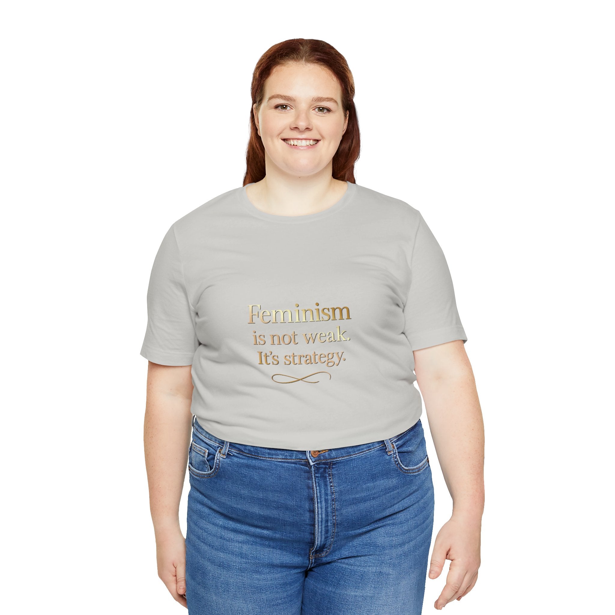 Feminism Is Not Weak Tee Bold Feminist Statement Shirt