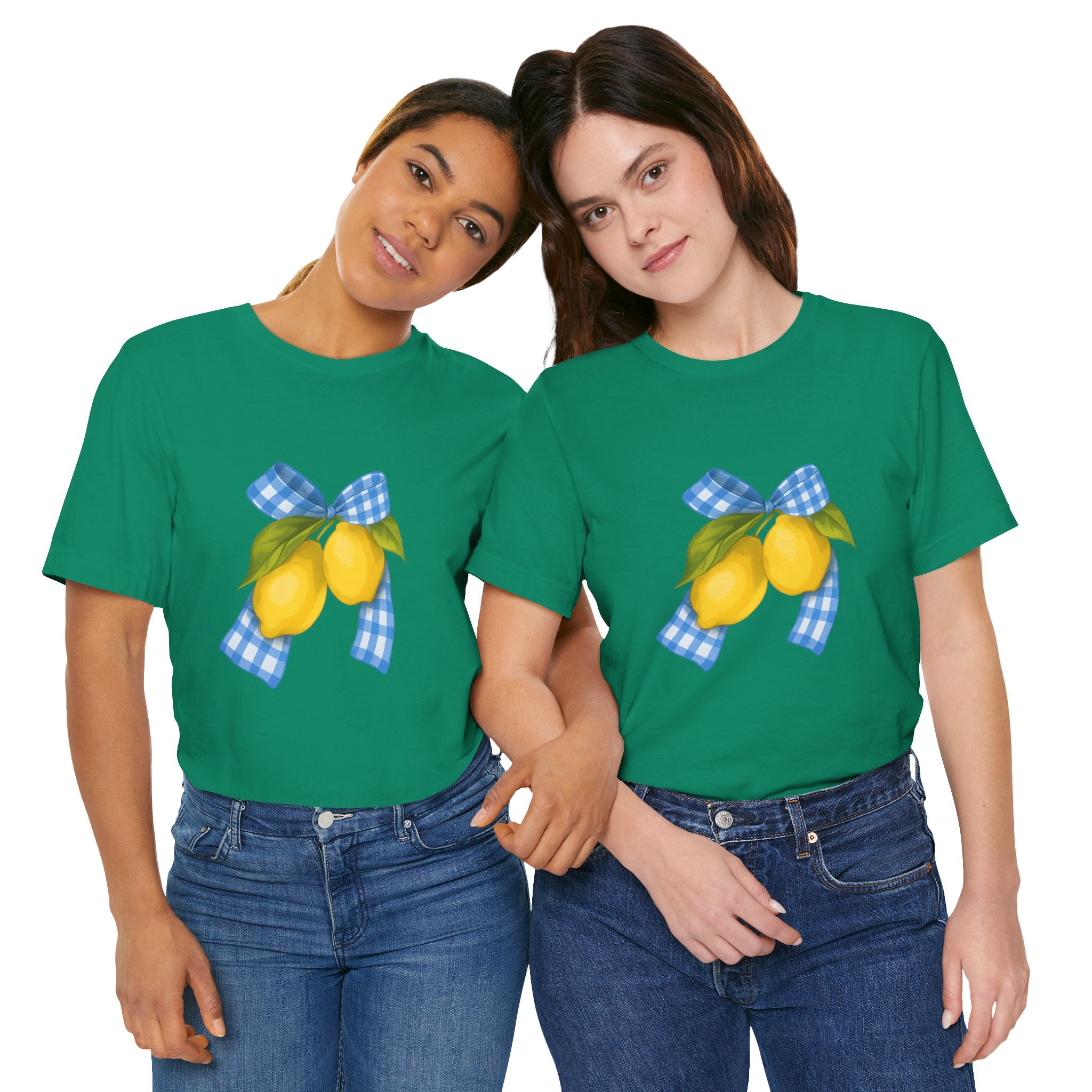 Lemon Blossom Unisex Tee - Summer Vibes, Farmhouse Style, Gifts for Her, Casual Wear, Garden Party Attire