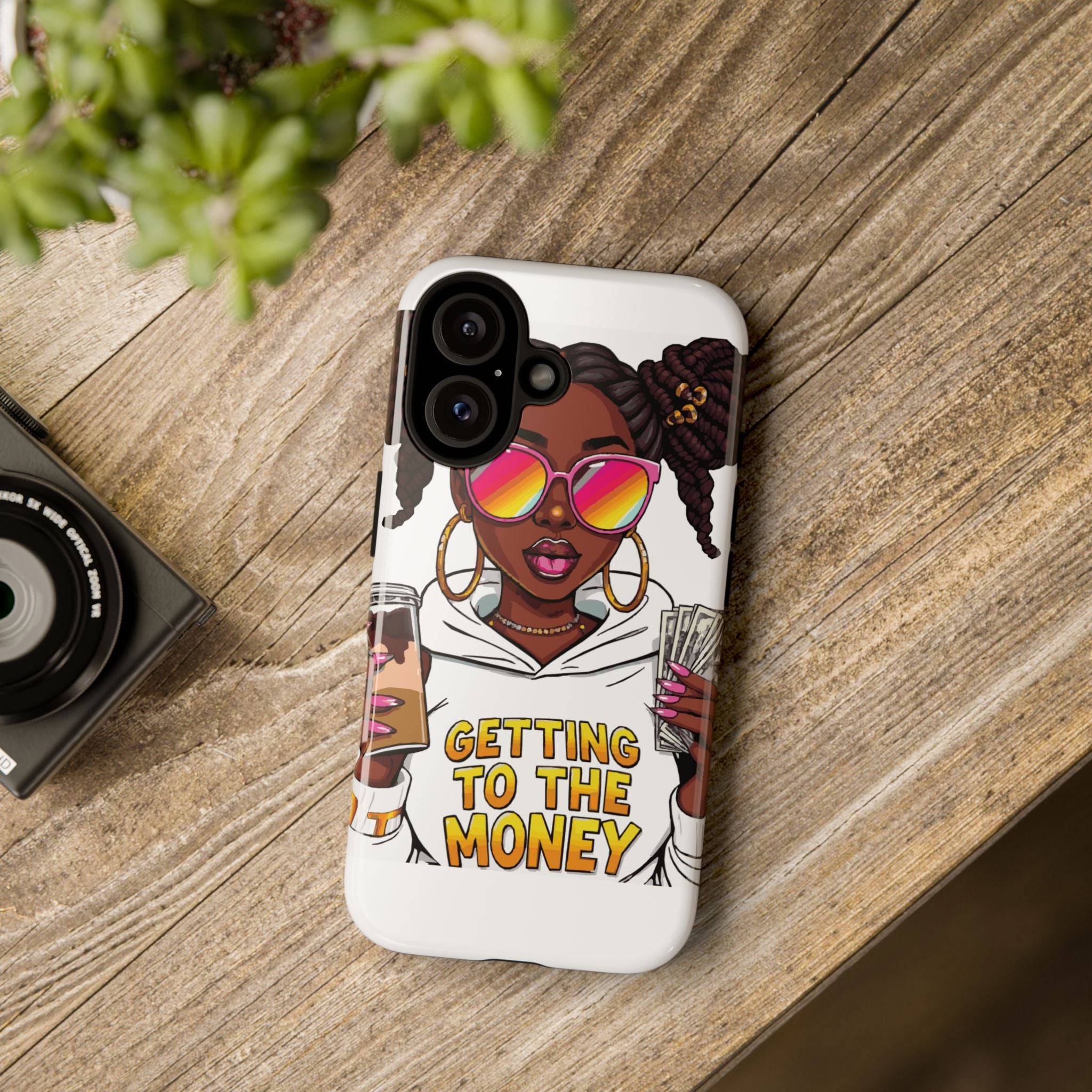 Stylish Phone Case with Bold Design, Fun Gift for Her, Customizable Cover, [...]