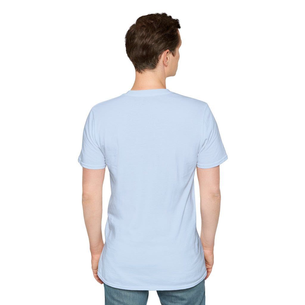 Ego Is The Enemy Unisex Softstyle Tee, Inspirational Graphic Shirt, Motivational Quote Top, Self-Development Apparel, Minimalist T-Shirt,