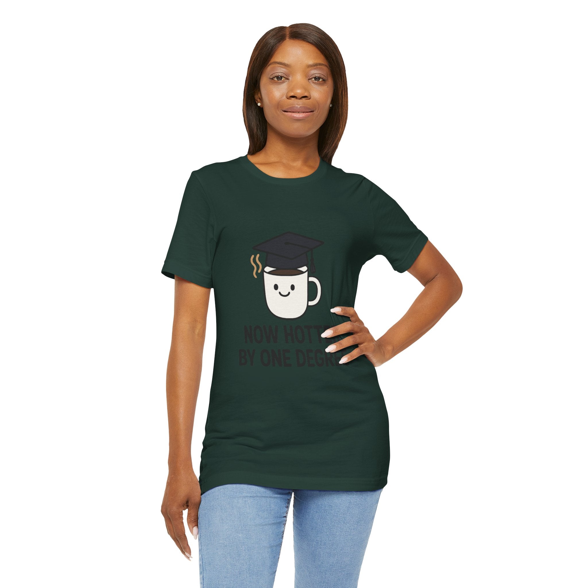 Graduating Quote T-Shirt, Funny Grad Tee, Unisex Jersey Shirt, Sarcastic Graduation Gift, College Humor Top