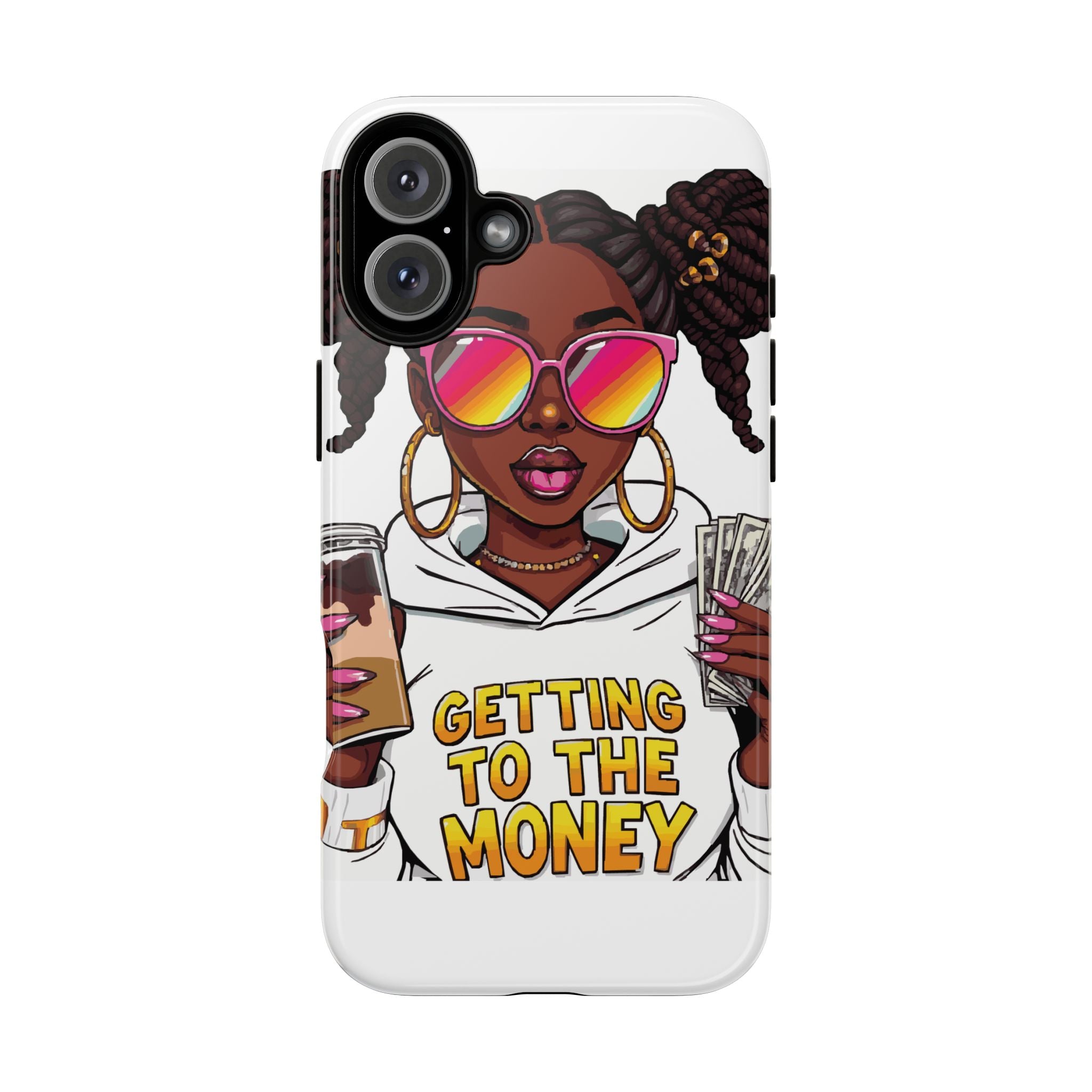 Stylish Phone Case with Bold Design, Fun Gift for Her, Customizable Cover, [...]