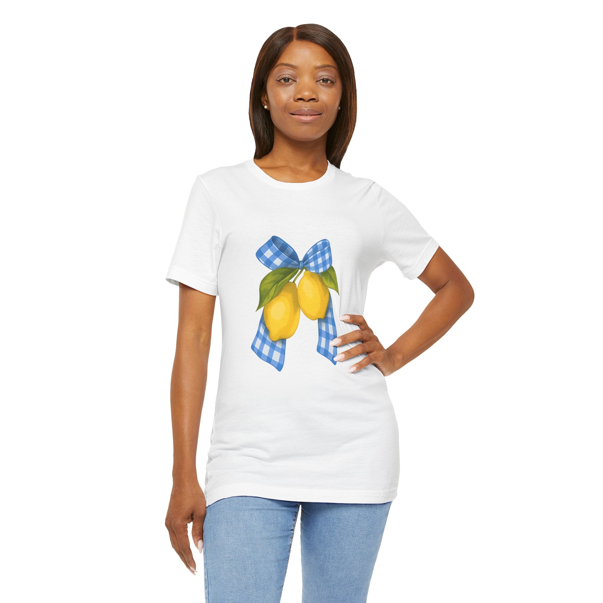 Lemon Blossom Unisex Tee - Summer Vibes, Farmhouse Style, Gifts for Her, Casual Wear, Garden Party Attire