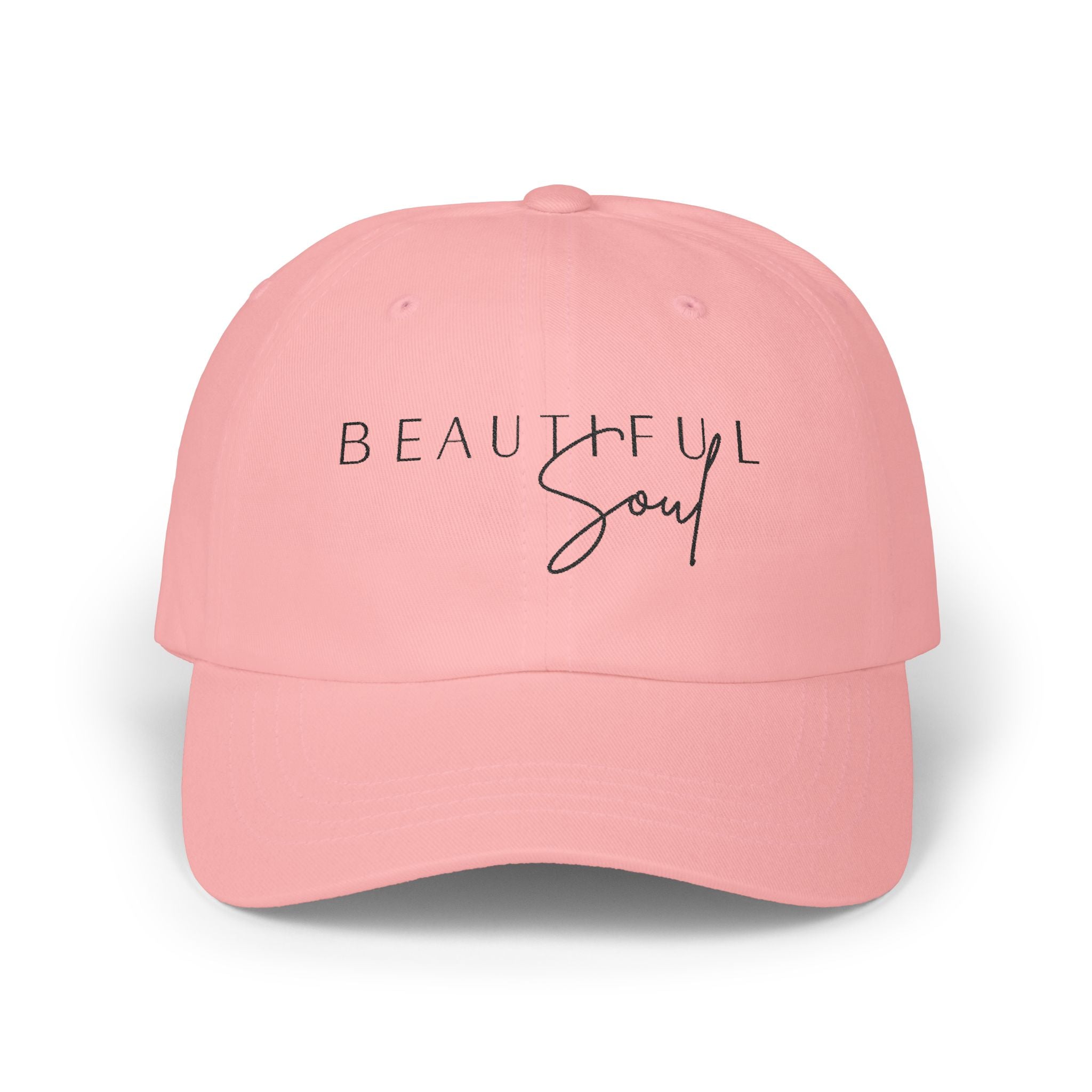 Beautiful Soul Dad Cap - Stylish White Hat, Gift for Dads, Adjustable Summer Accessory, Trendy Cap for Any Occasion, Casual Wear