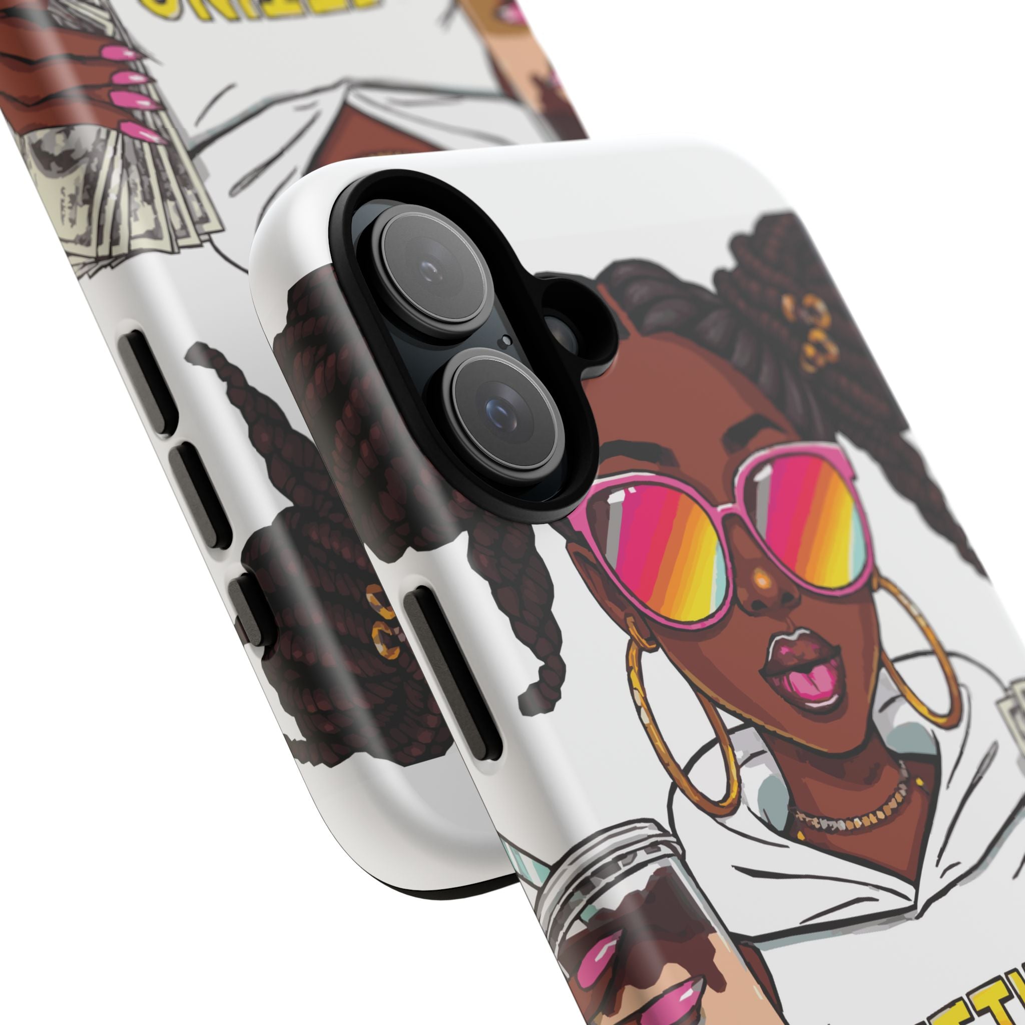 Stylish Phone Case with Bold Design, Fun Gift for Her, Customizable Cover, [...]