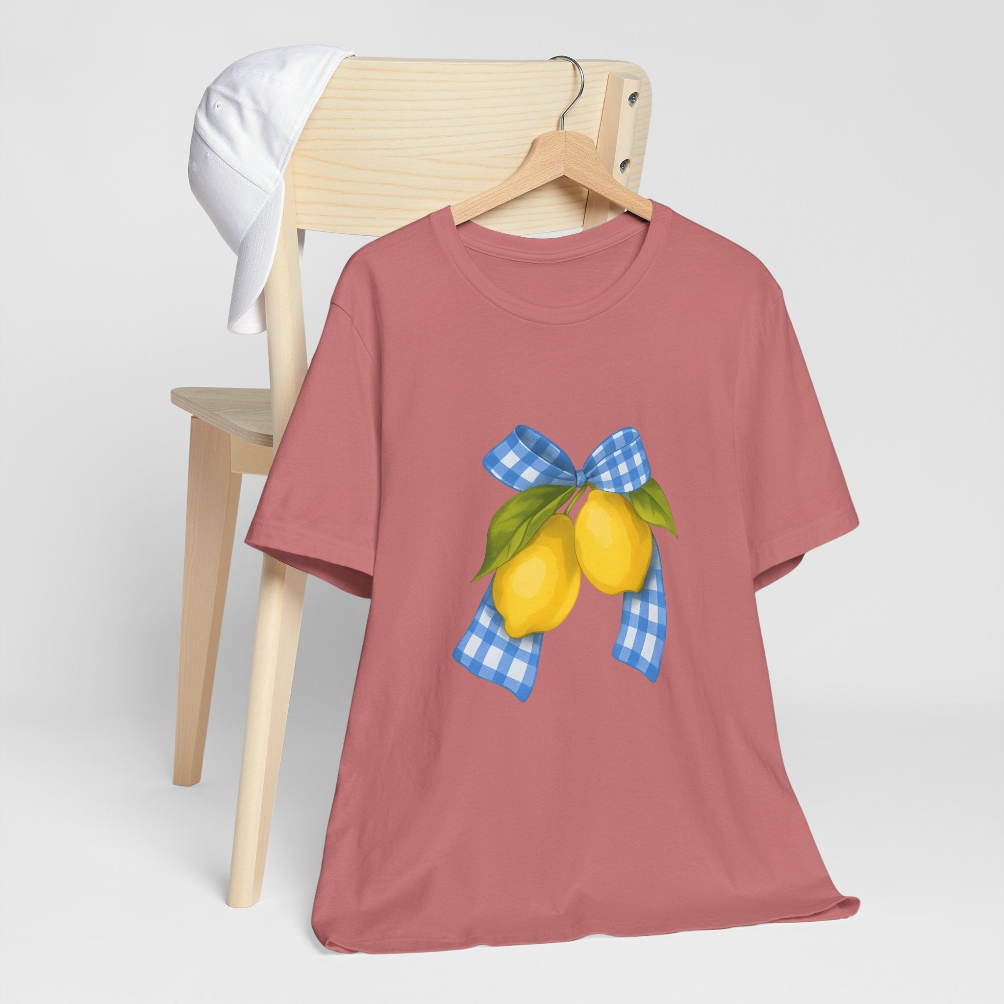Lemon Blossom Unisex Tee - Summer Vibes, Farmhouse Style, Gifts for Her, Casual Wear, Garden Party Attire