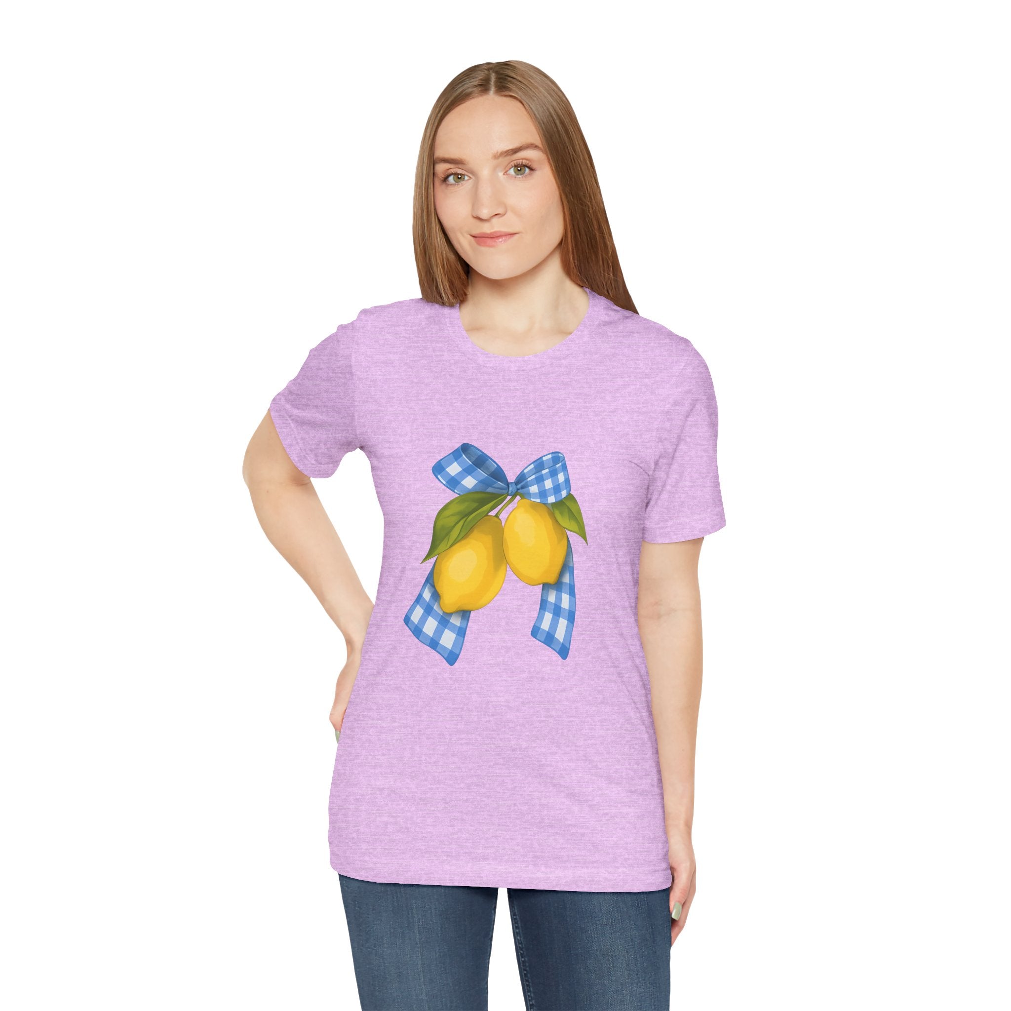 Lemon Blossom Unisex Tee - Summer Vibes, Farmhouse Style, Gifts for Her, Casual Wear, Garden Party Attire