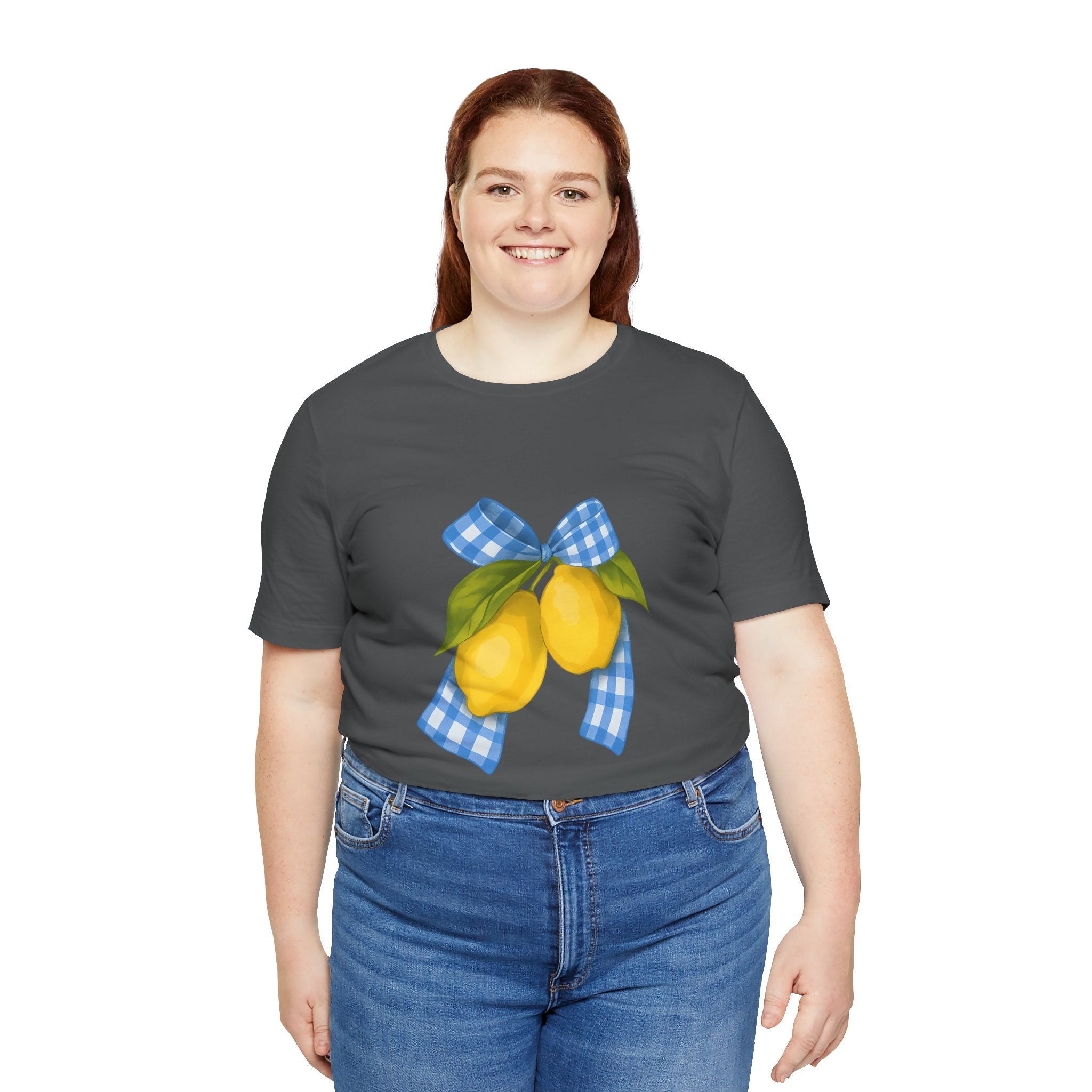 Lemon Blossom Unisex Tee - Summer Vibes, Farmhouse Style, Gifts for Her, Casual Wear, Garden Party Attire