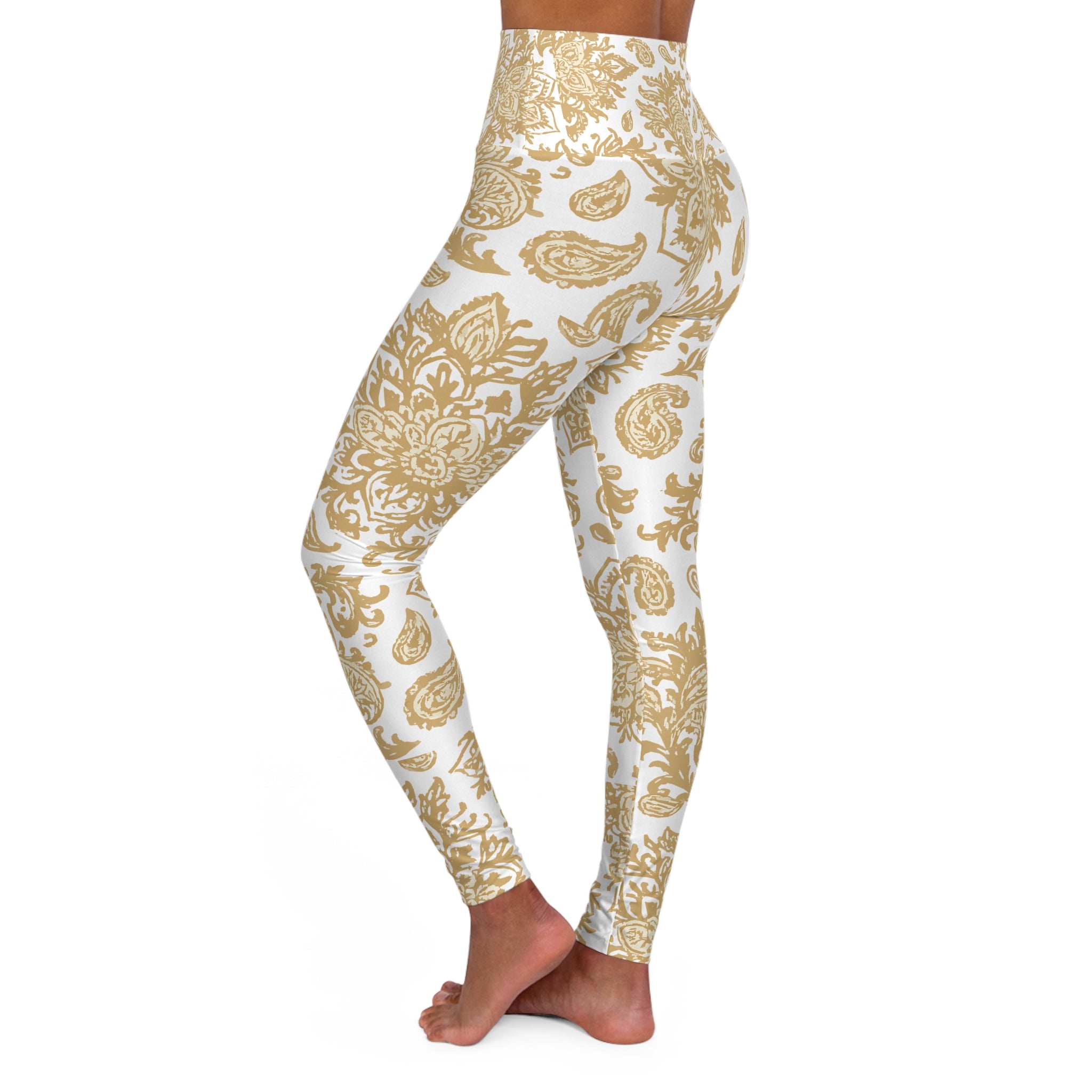 Boho Art Yoga Leggings, Stylish Fitness Apparel, Activewear for Yoga, Workout, Gifts for Fitness Enthusiasts, Comfortable [...]