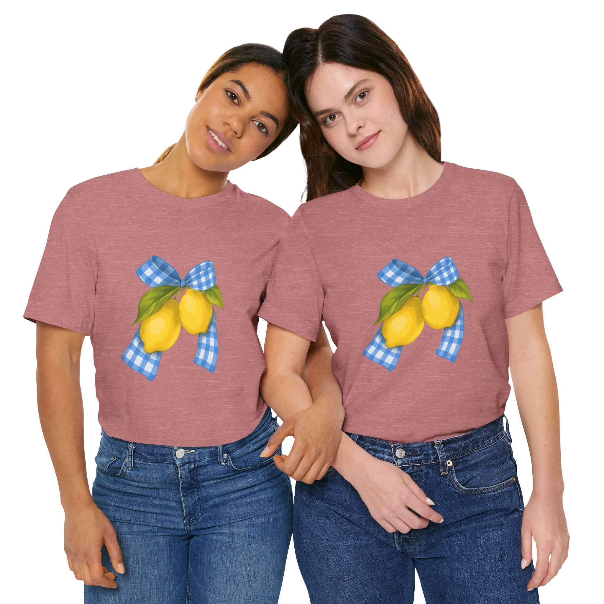 Lemon Blossom Unisex Tee - Summer Vibes, Farmhouse Style, Gifts for Her, Casual Wear, Garden Party Attire