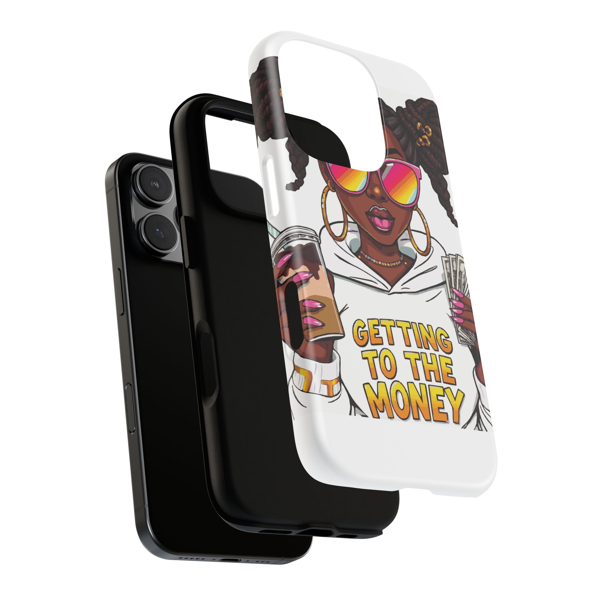 Stylish Phone Case with Bold Design, Fun Gift for Her, Customizable Cover, [...]