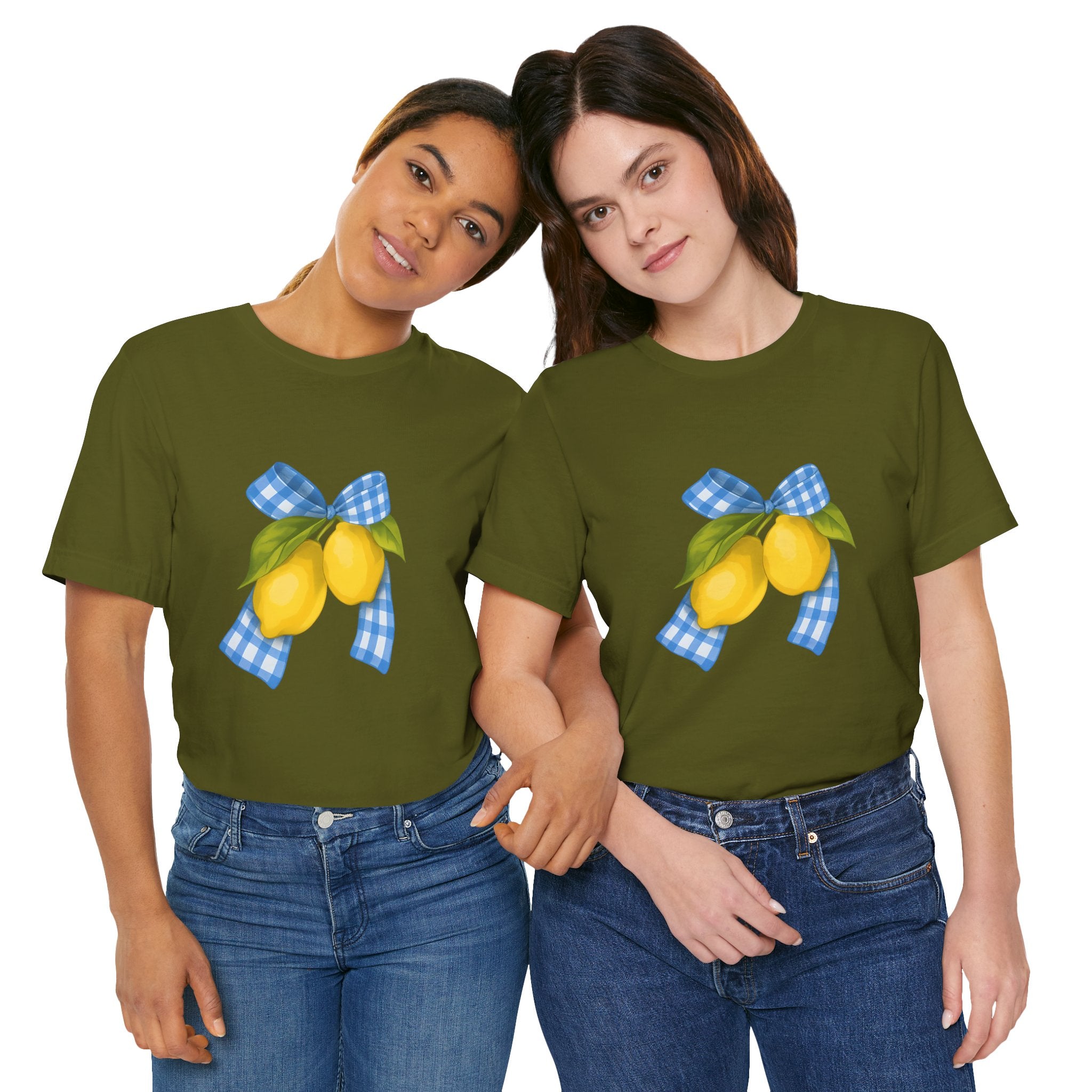 Lemon Blossom Unisex Tee - Summer Vibes, Farmhouse Style, Gifts for Her, Casual Wear, Garden Party Attire
