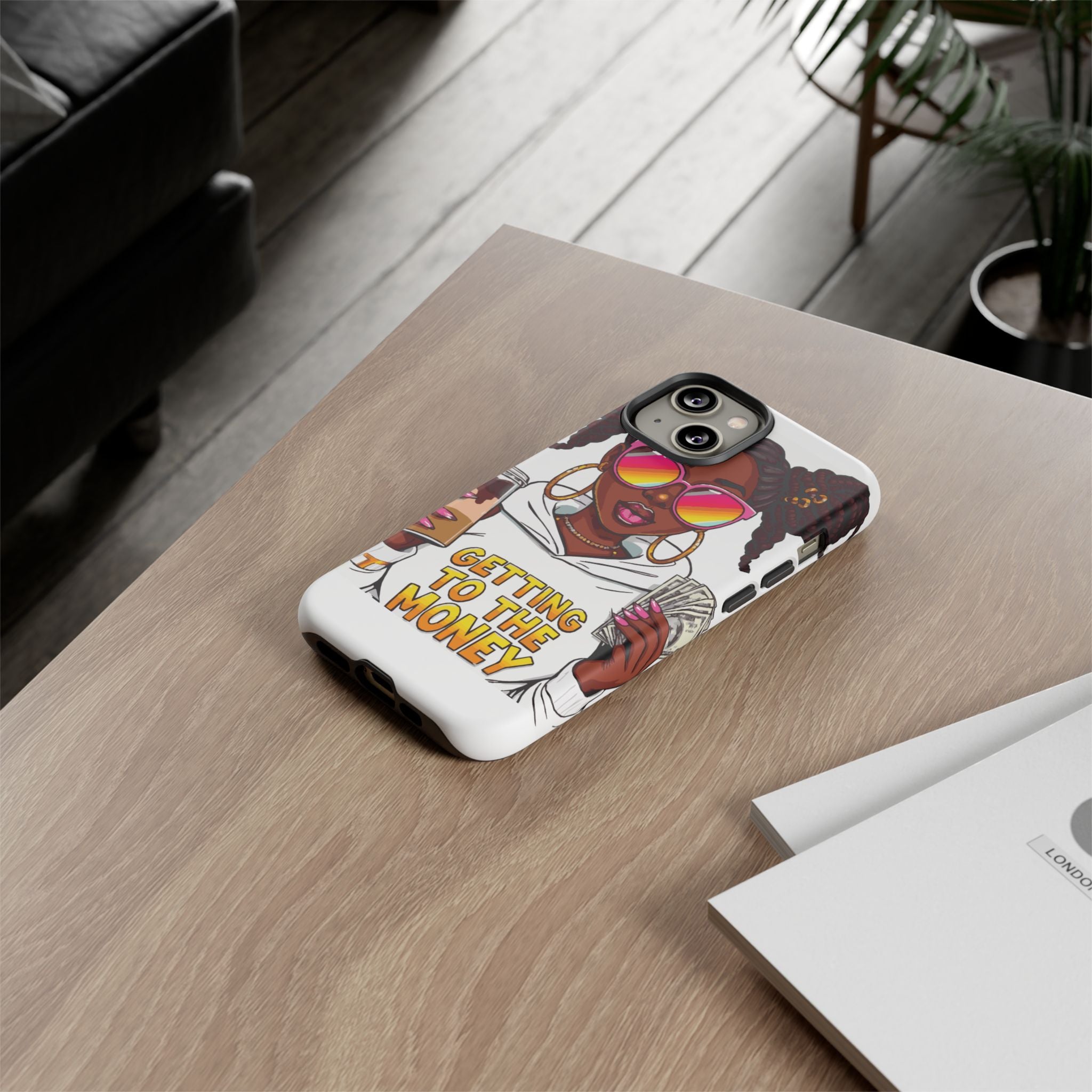 Stylish Phone Case with Bold Design, Fun Gift for Her, Customizable Cover, [...]