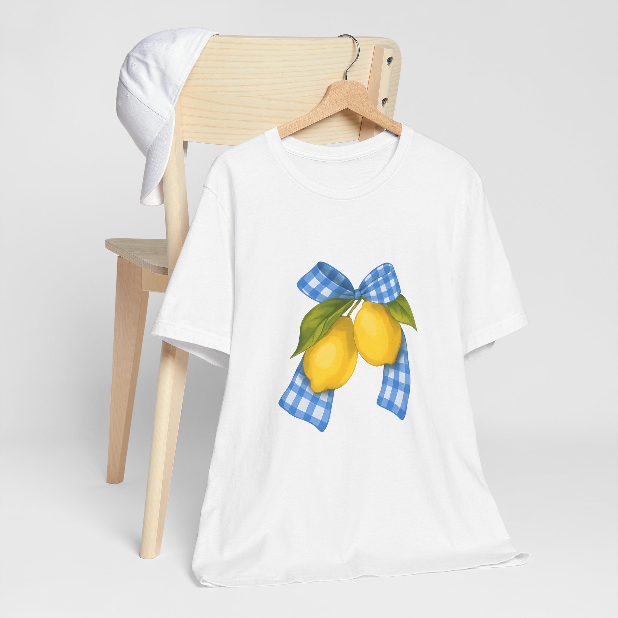 Lemon Blossom Unisex Tee - Summer Vibes, Farmhouse Style, Gifts for Her, Casual Wear, Garden Party Attire