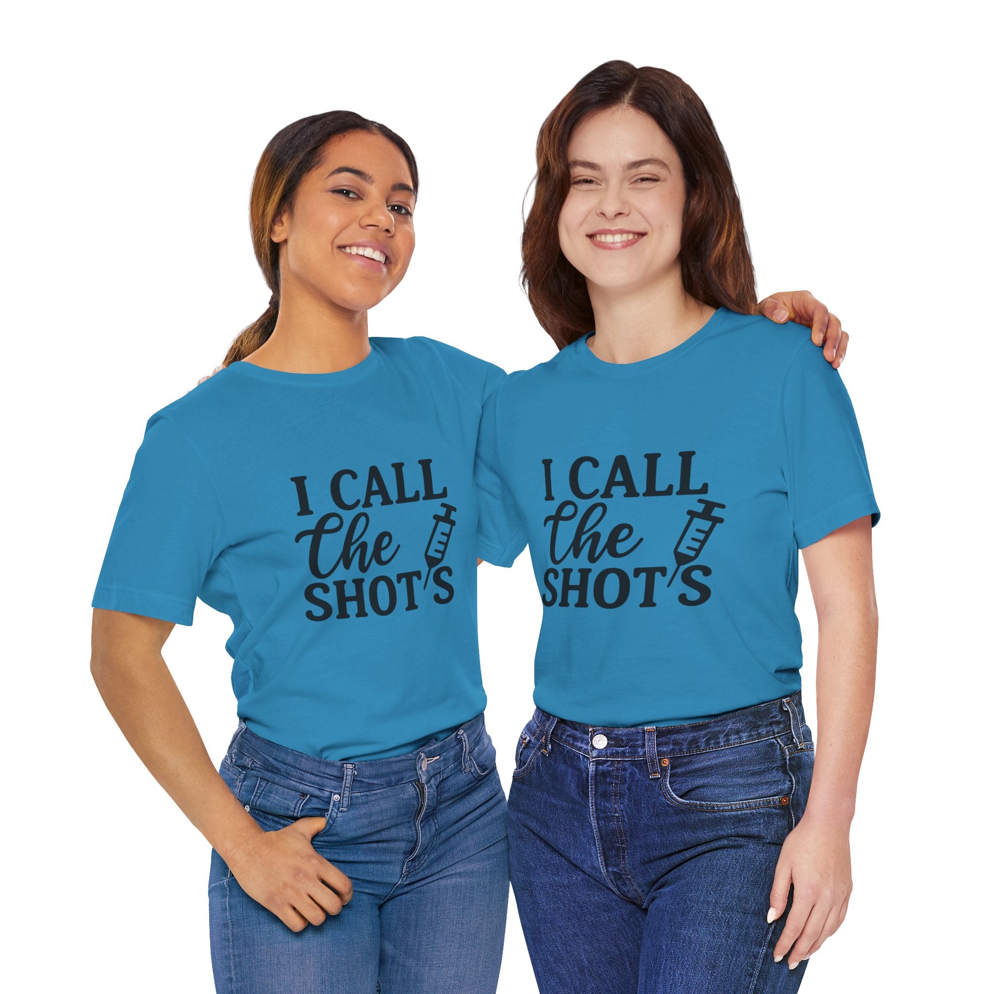 I Call the Shots  Tee, Fun Medical Humor Tee, Gift for Nurses, Healthcare Professional Shirt, Quirky Vaccine Shirt, [...]