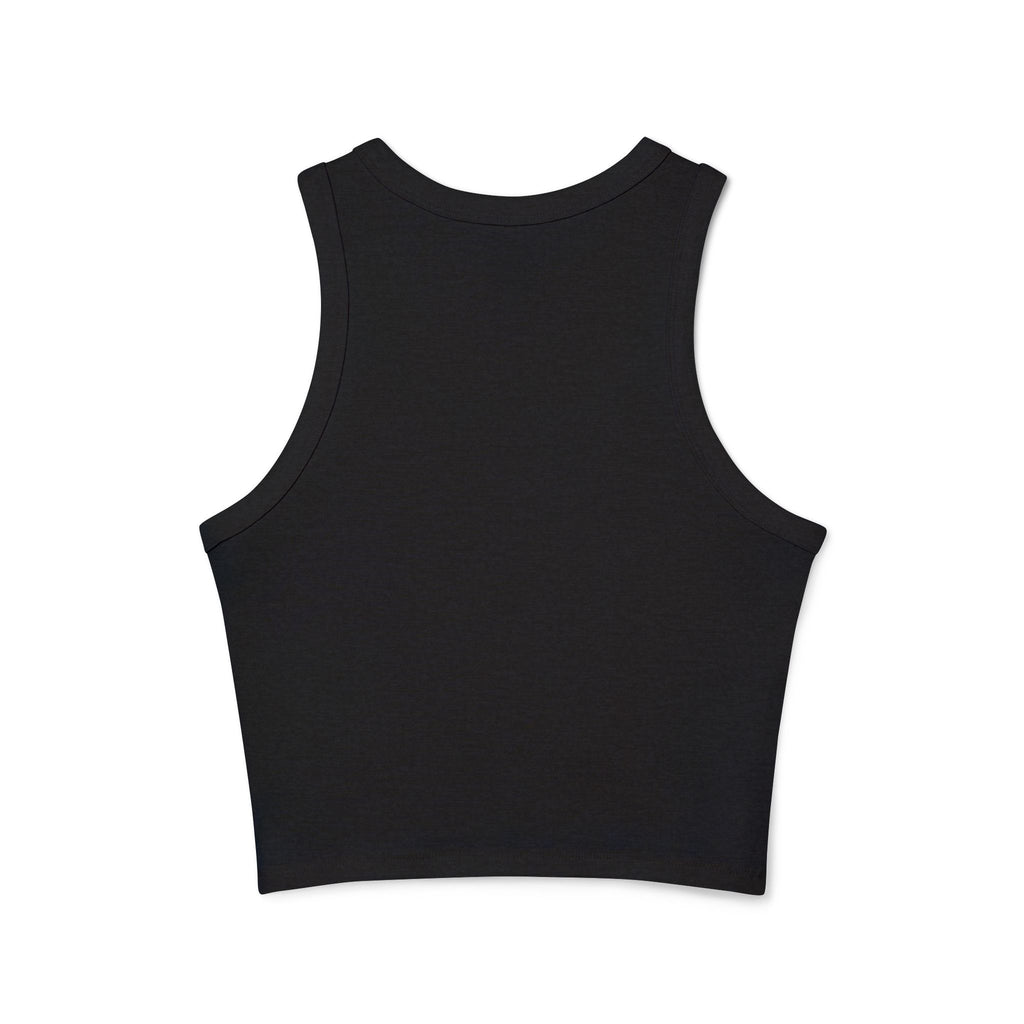 believe Women's Micro Rib Racer Tank Top | Casual Summer Essential, Workout Top, Layering Piece, Holiday Gift, Everyday Comfort