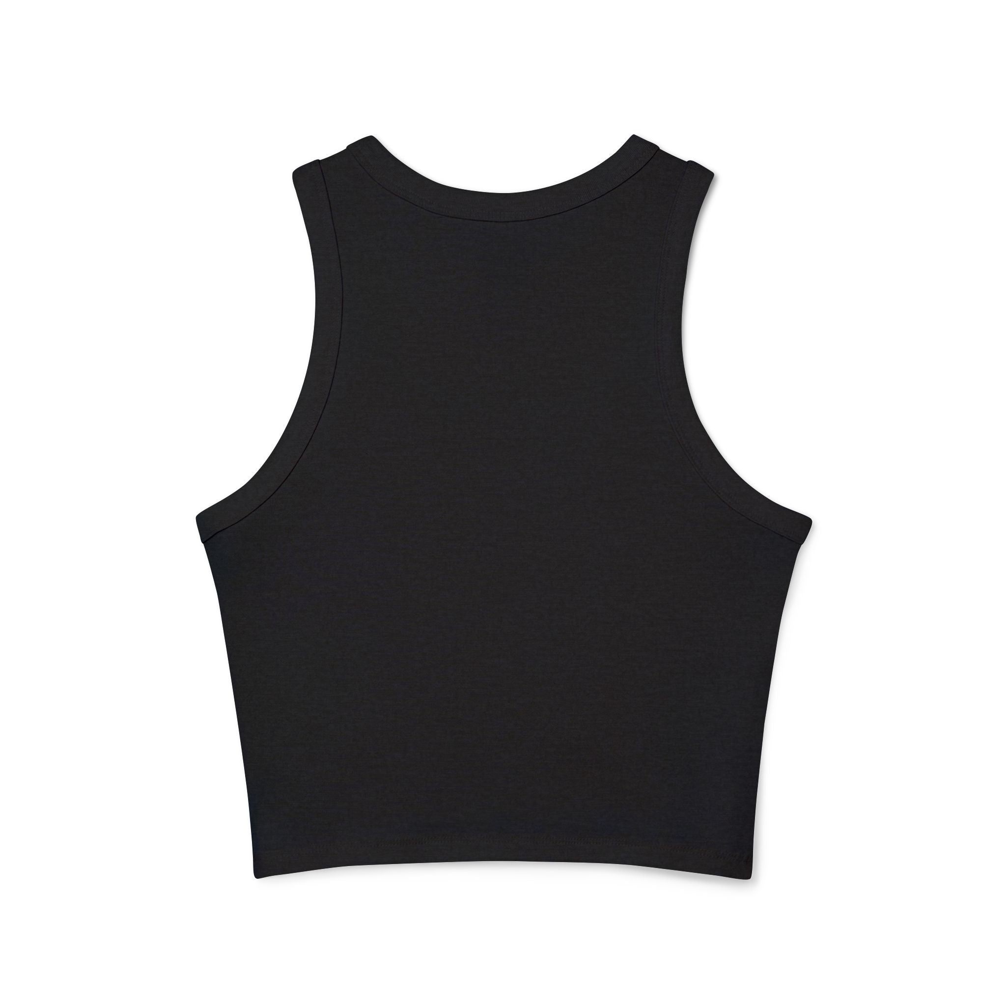 believe Women's Micro Rib Racer Tank Top | Casual Summer Essential, Workout Top, Layering Piece, Holiday Gift, Everyday Comfort