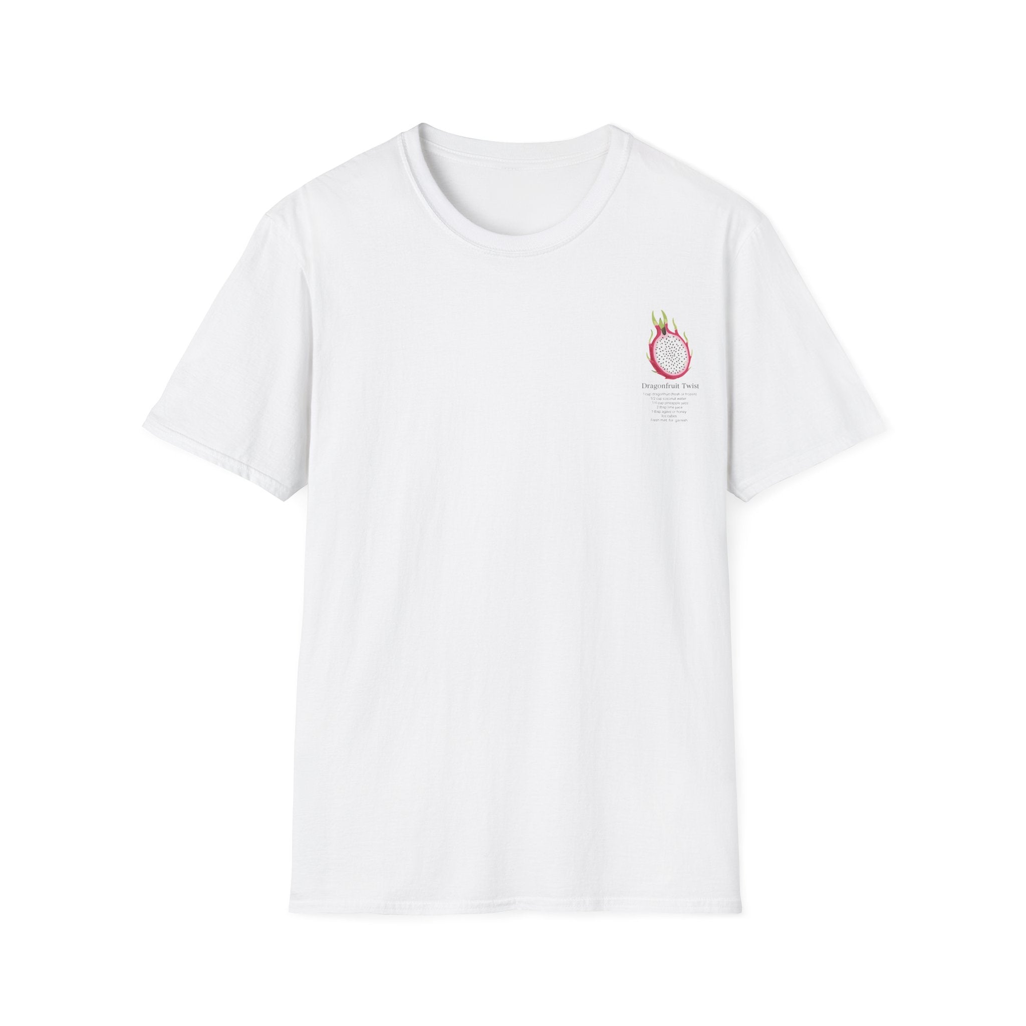 T-Shirt with Dragonfruit Design, Fun Summer Tee, Gift for Fruit Lovers, Cute Casual Wear, Vacation Outfit, Foodie Fashion