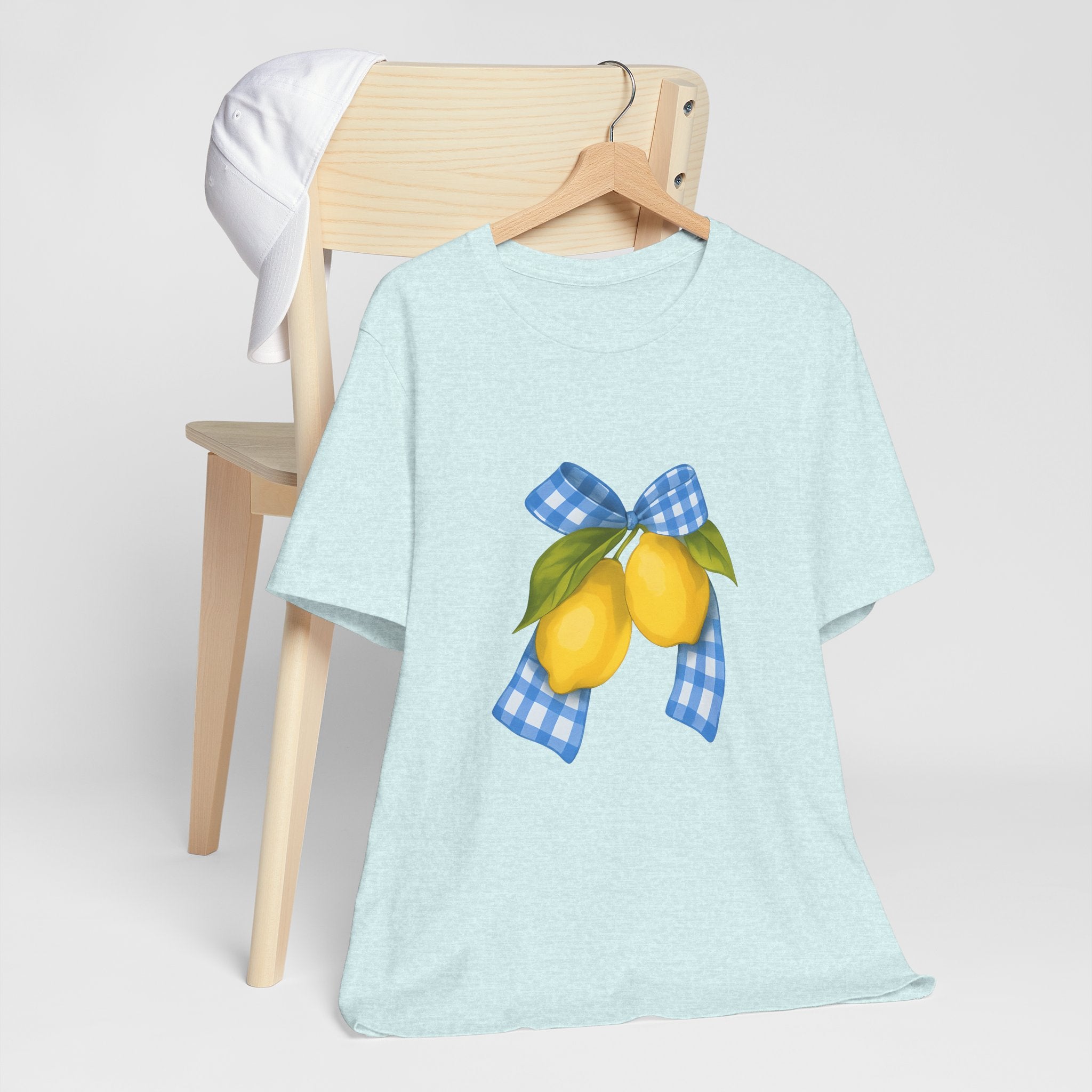 Lemon Blossom Unisex Tee - Summer Vibes, Farmhouse Style, Gifts for Her, Casual Wear, Garden Party Attire
