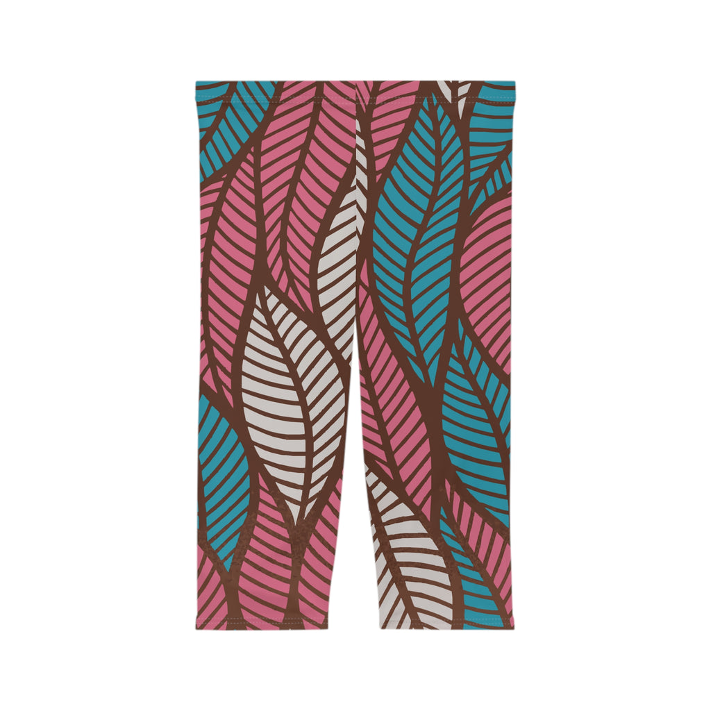 Ankara Women's Leggings, African Print Yoga Pants, Tribal Pattern Workout Tights, Ethnic Festival Fashion, Boho Capri Leggings, Colorful