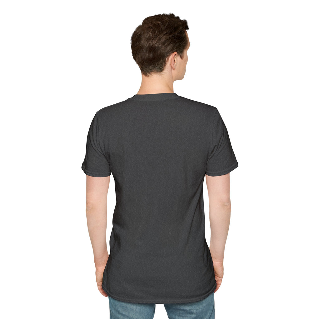 Ego Is The Enemy Unisex Softstyle Tee, Inspirational Graphic Shirt, Motivational Quote Top, Self-Development Apparel, Minimalist T-Shirt,