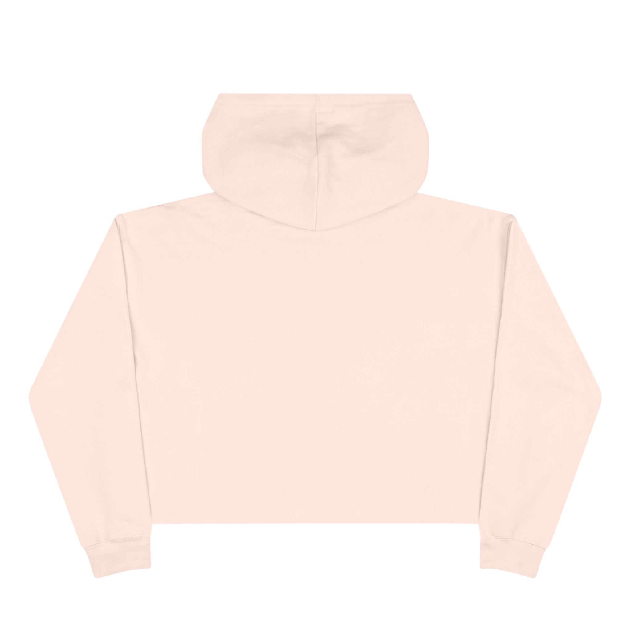 Confidence Crop Hoodie - Motivational Fashion, Gift for Women, Empowerment Apparel, Casual Style, Inspirational Hoodie