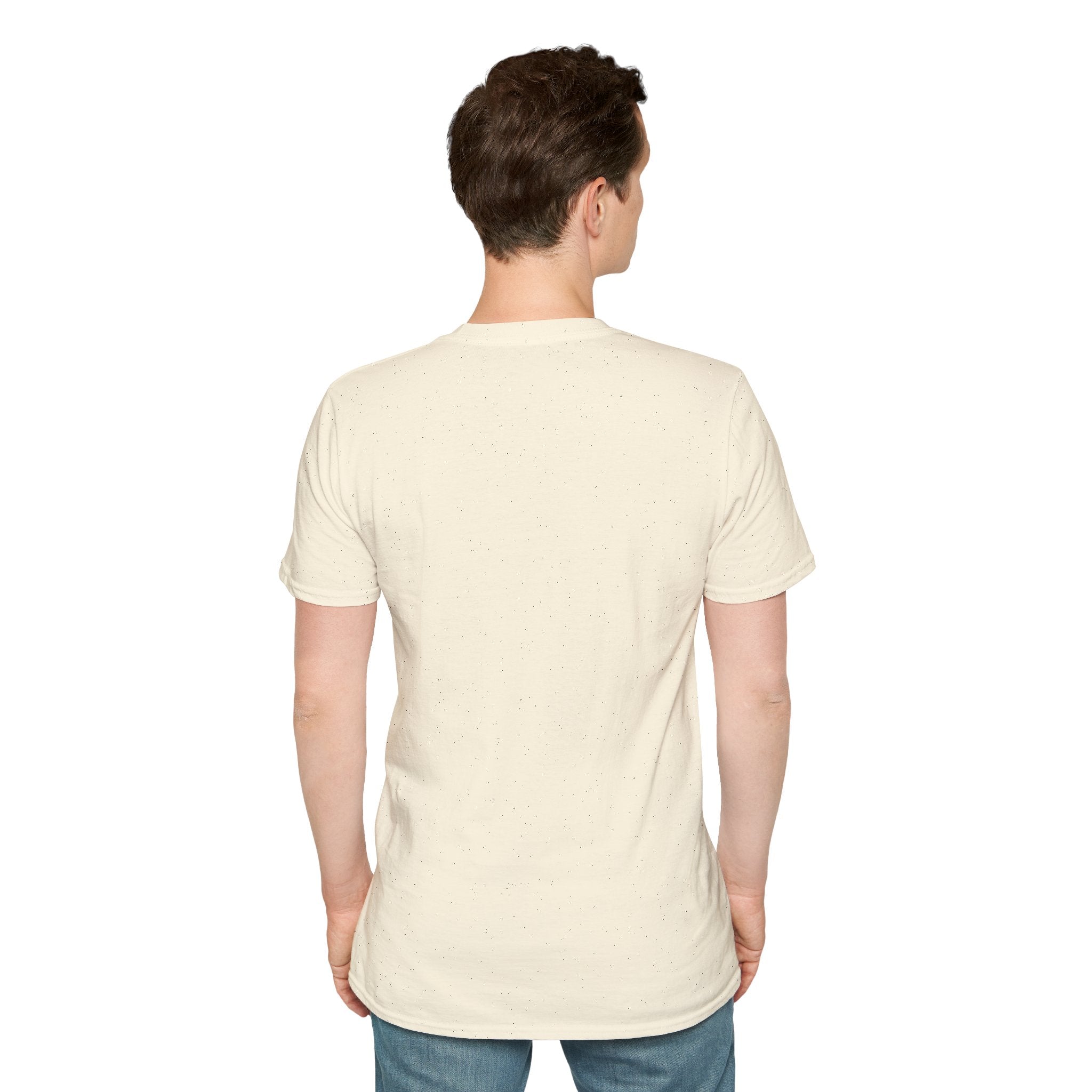 Ego Is The Enemy Unisex Softstyle Tee, Inspirational Graphic Shirt, Motivational Quote Top, Self-Development Apparel, Minimalist T-Shirt,