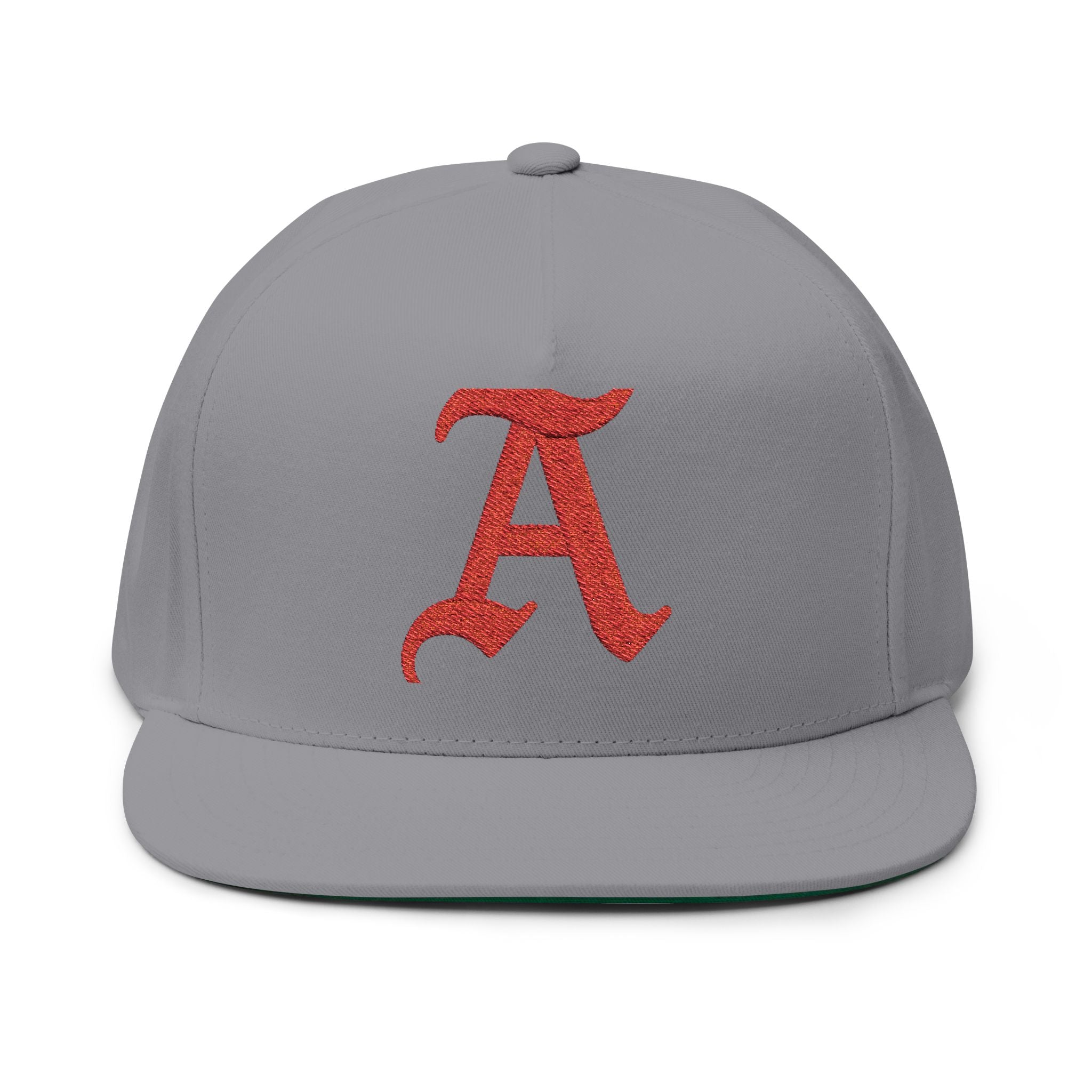 Stylish Embroidered Flat Bill Cap - Customizable, Trendy Hat for Everyday Use, Sports, Gifts, and Festivals