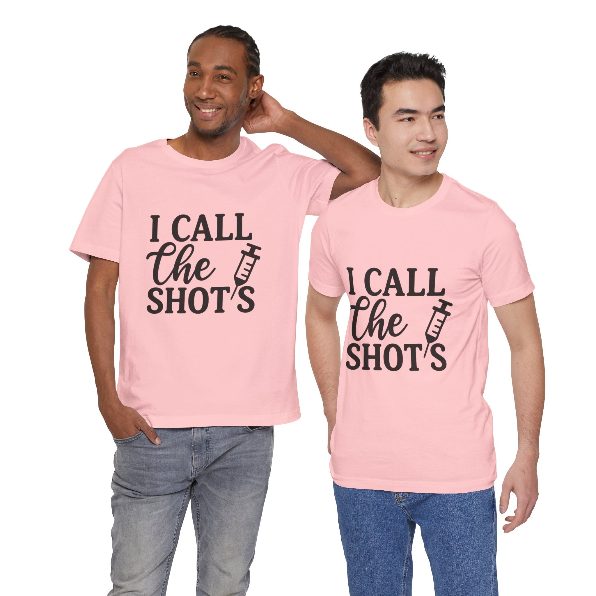 I Call the Shots  Tee, Fun Medical Humor Tee, Gift for Nurses, Healthcare Professional Shirt, Quirky Vaccine Shirt, [...]