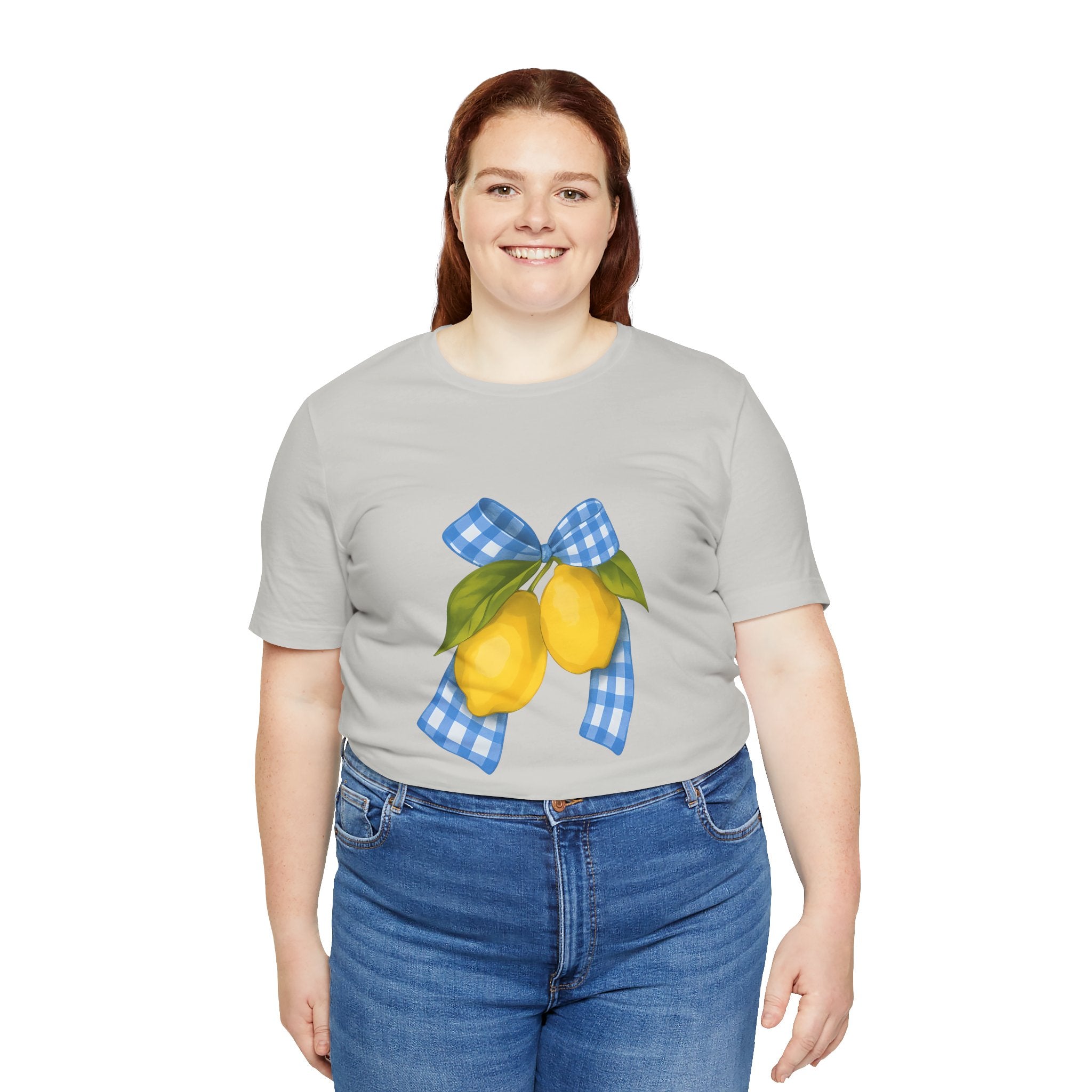 Lemon Blossom Unisex Tee - Summer Vibes, Farmhouse Style, Gifts for Her, Casual Wear, Garden Party Attire