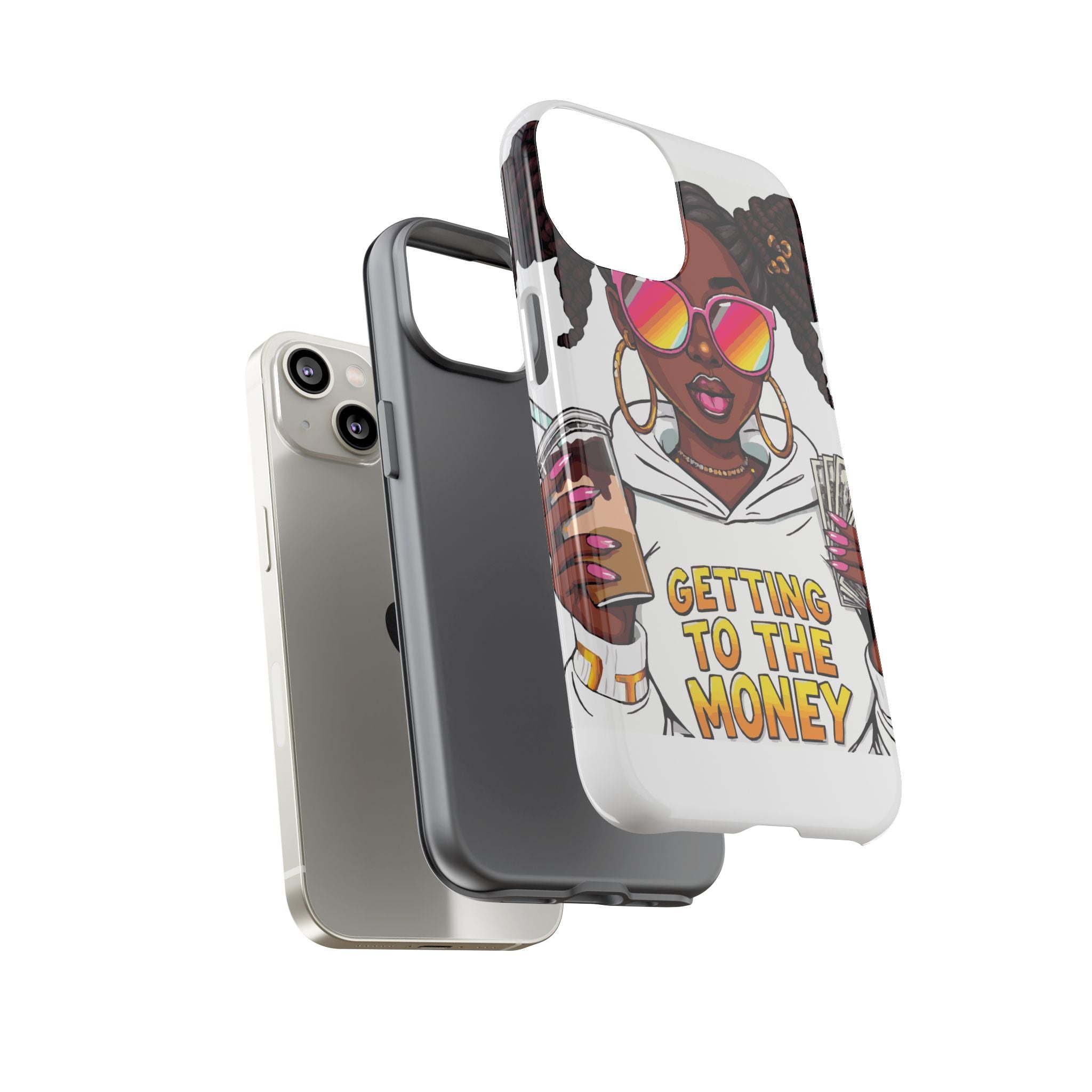 Stylish Phone Case with Bold Design, Fun Gift for Her, Customizable Cover, [...]