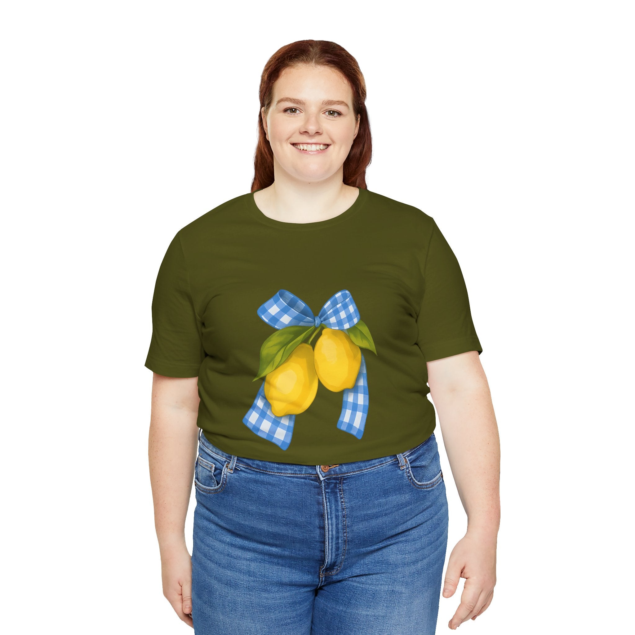 Lemon Blossom Unisex Tee - Summer Vibes, Farmhouse Style, Gifts for Her, Casual Wear, Garden Party Attire