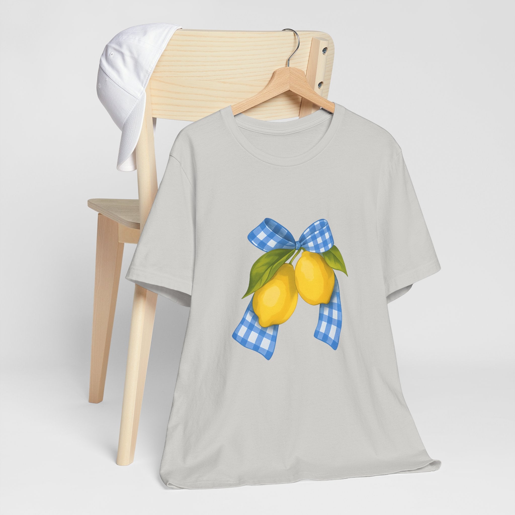 Lemon Blossom Unisex Tee - Summer Vibes, Farmhouse Style, Gifts for Her, Casual Wear, Garden Party Attire